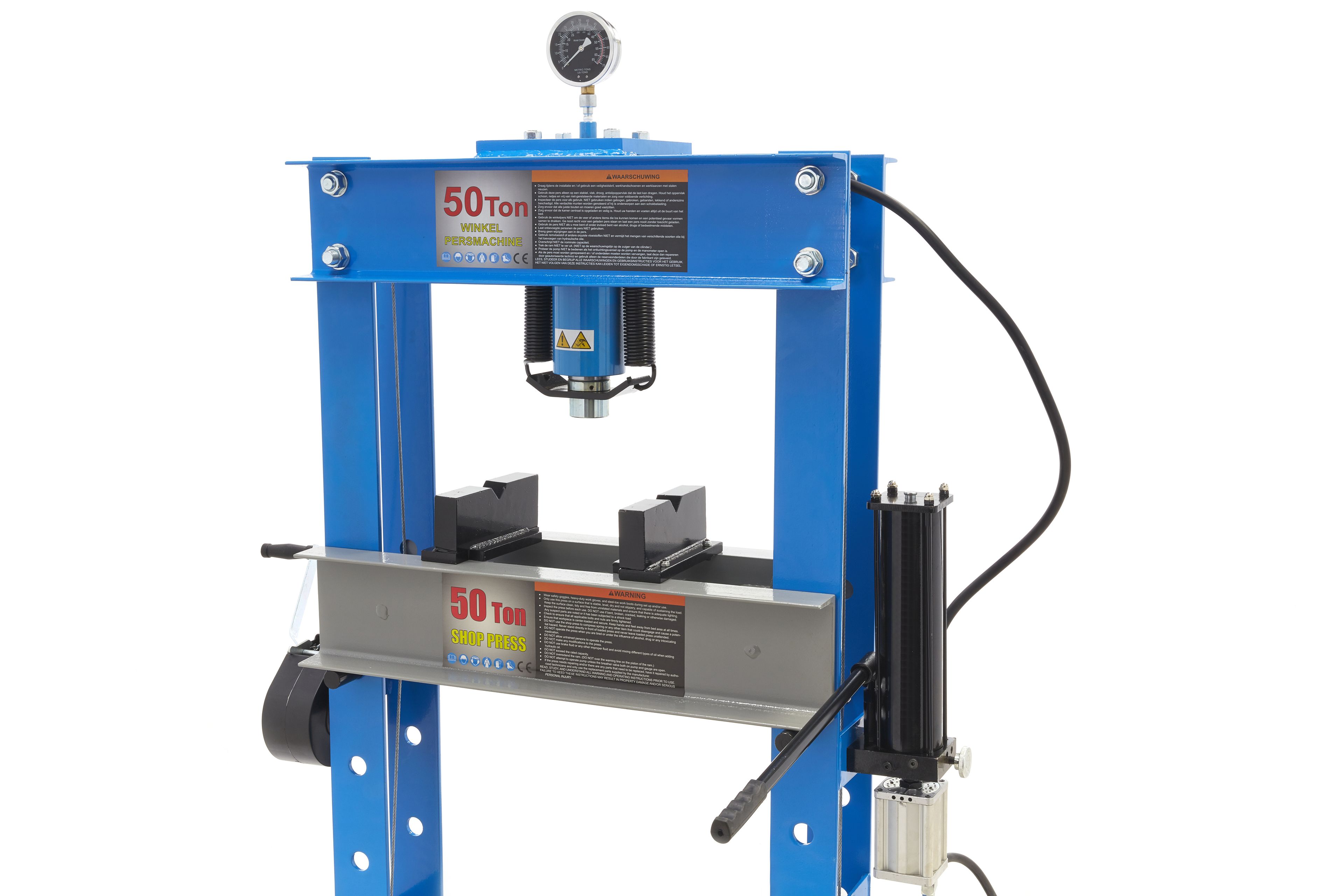 HBM Presse d'atelier pneumatique professionnelle de 50 tonnes Image 6