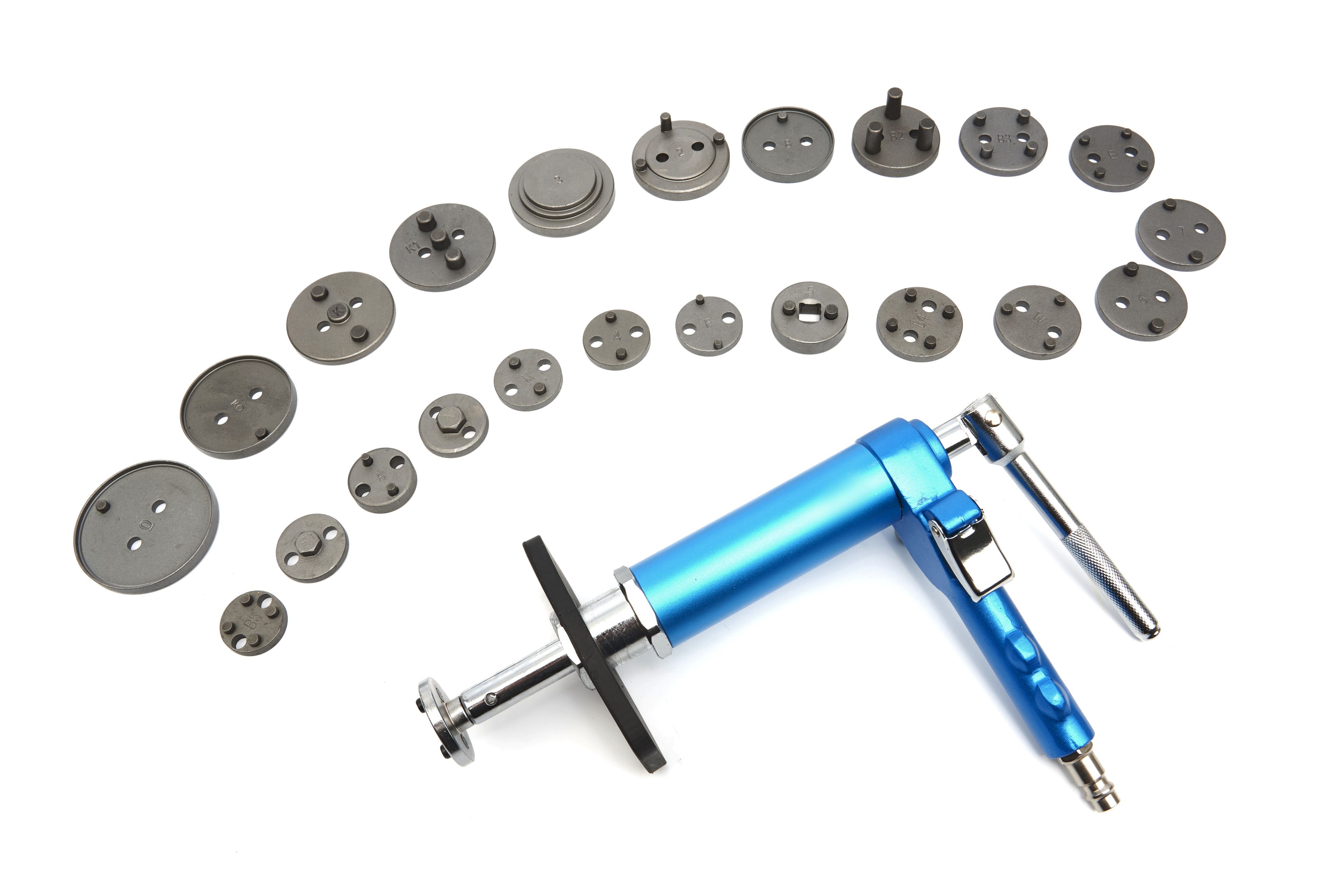 HBM pneumatische remzuiger terugstelset 23-delig Image 3