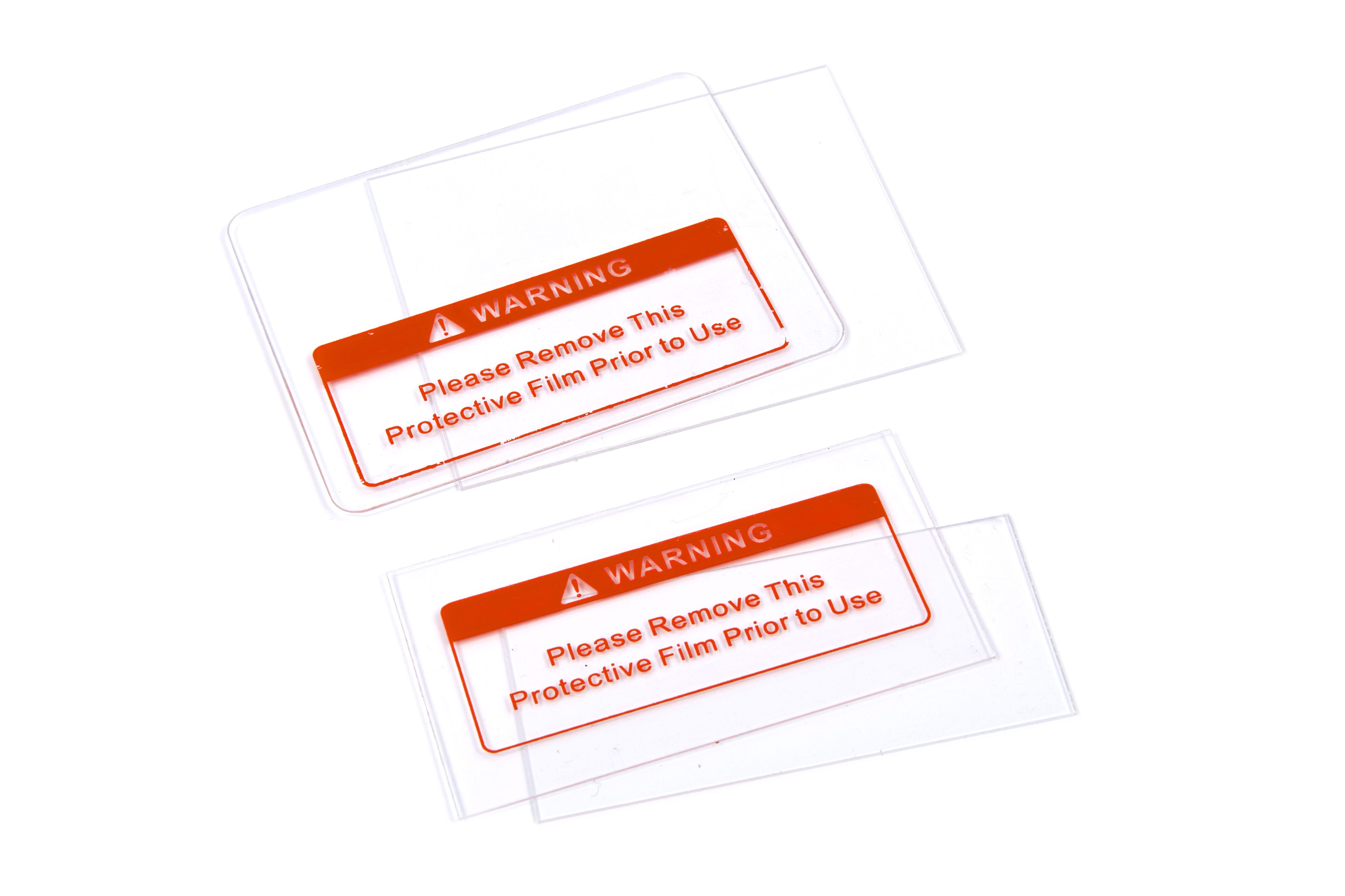 Fenêtre de protection HBM pour casques de soudage de type 2, 3, 4 et 8A