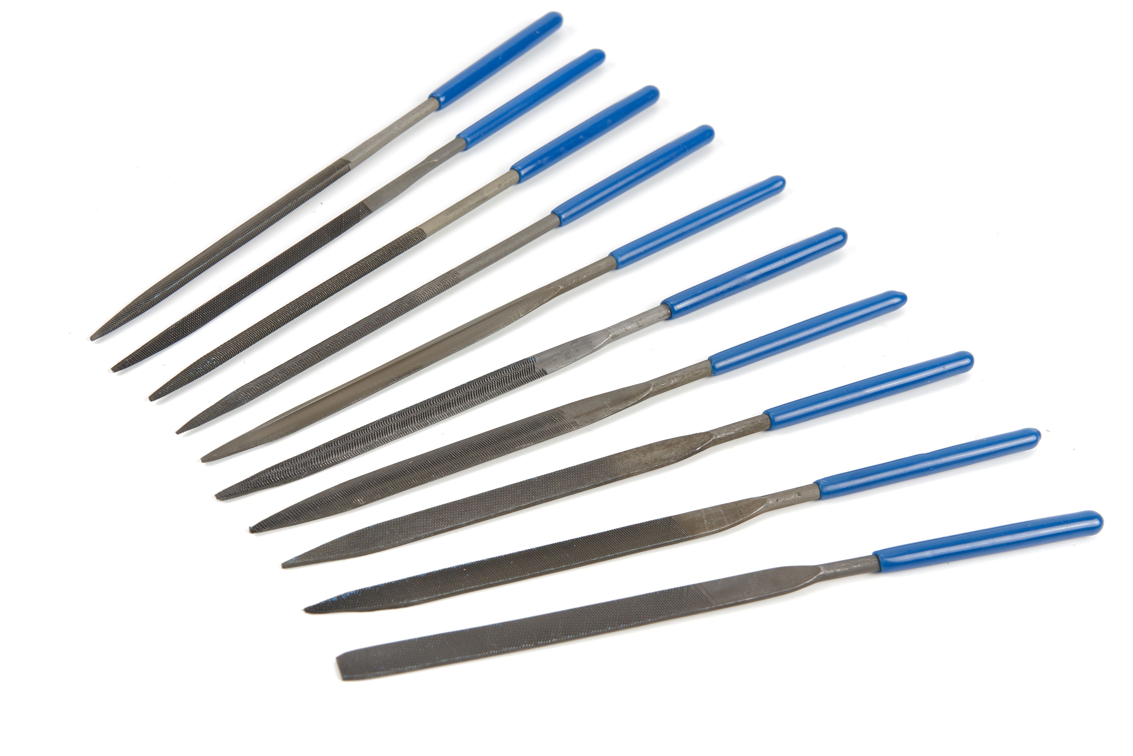 HBM 10 Delige Naaldvijlenset, Sleutelvijlenset