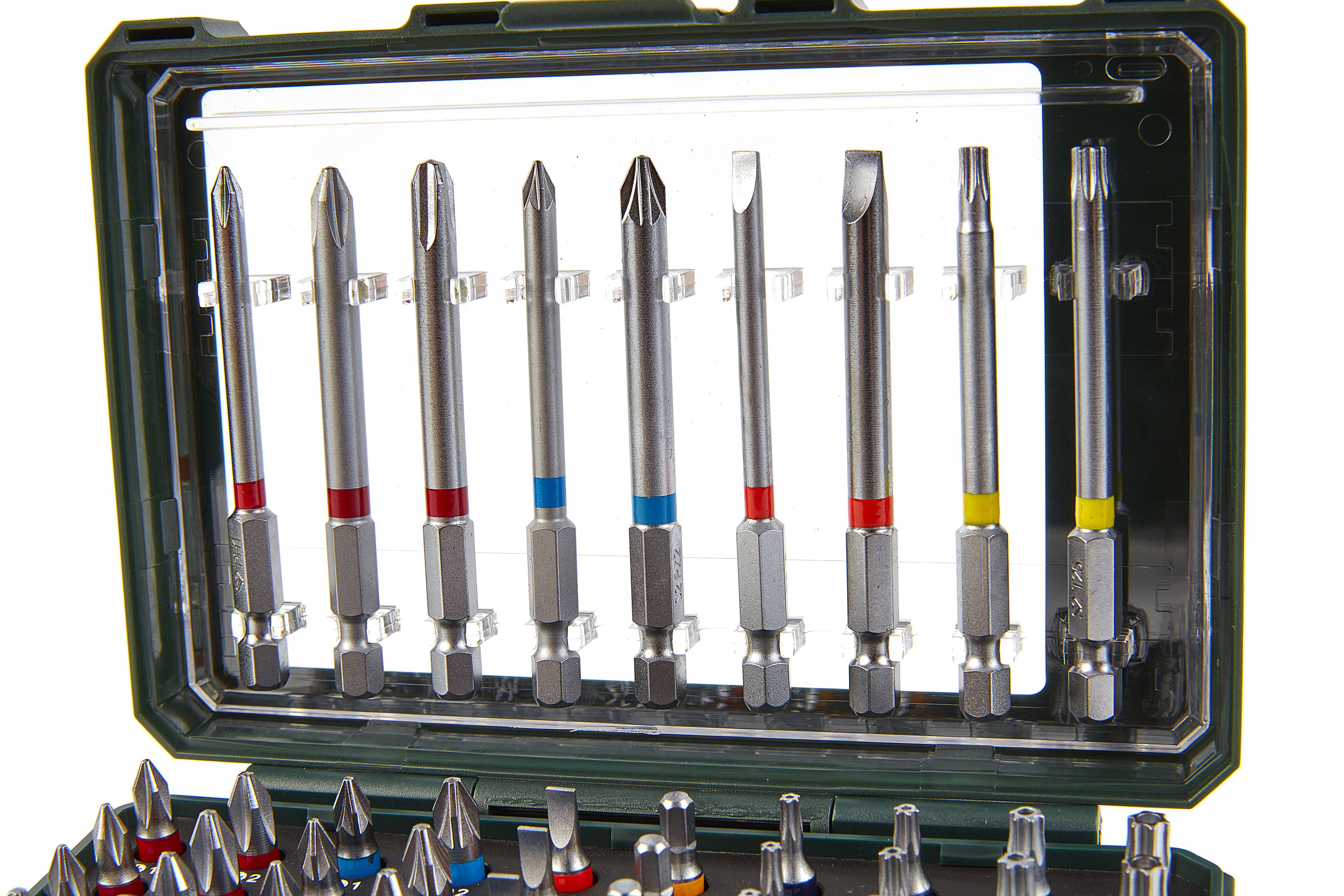 Set di bit da 71 pezzi Metabo 626704000 in cassette Image 3