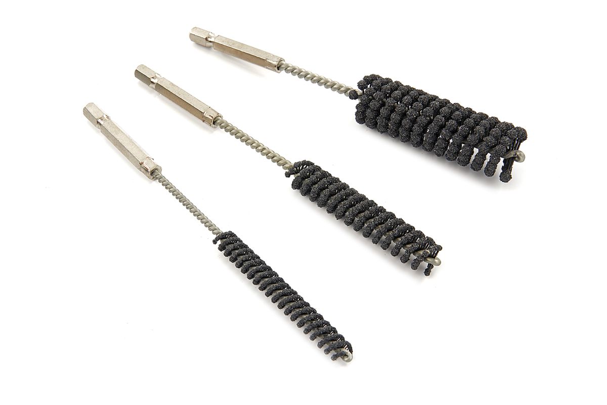 Conjunto de cepillos de afilado flexibles HBM de 3 piezas