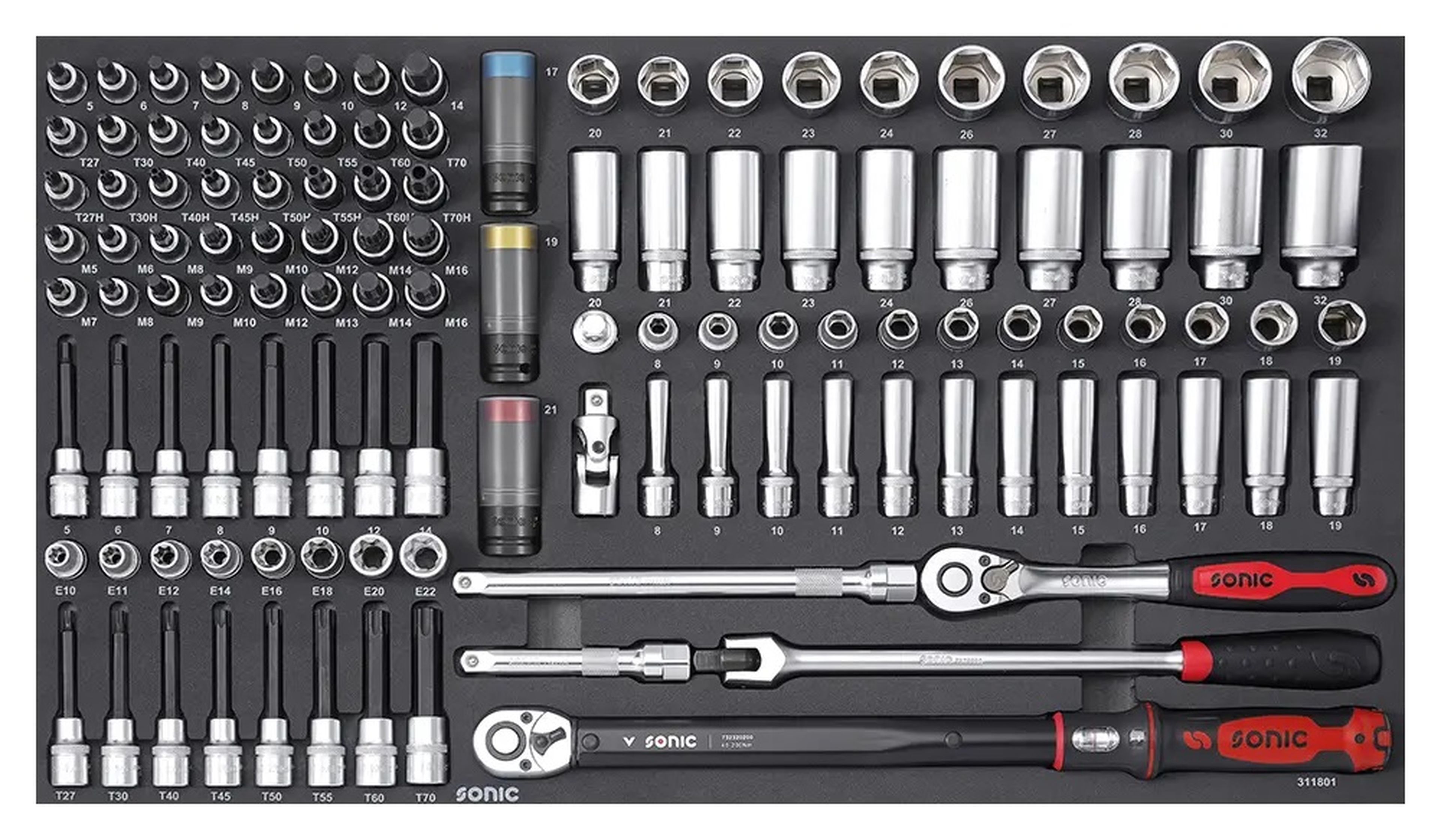 Chariot à outils Sonic Next S12 644 pièces Image 5