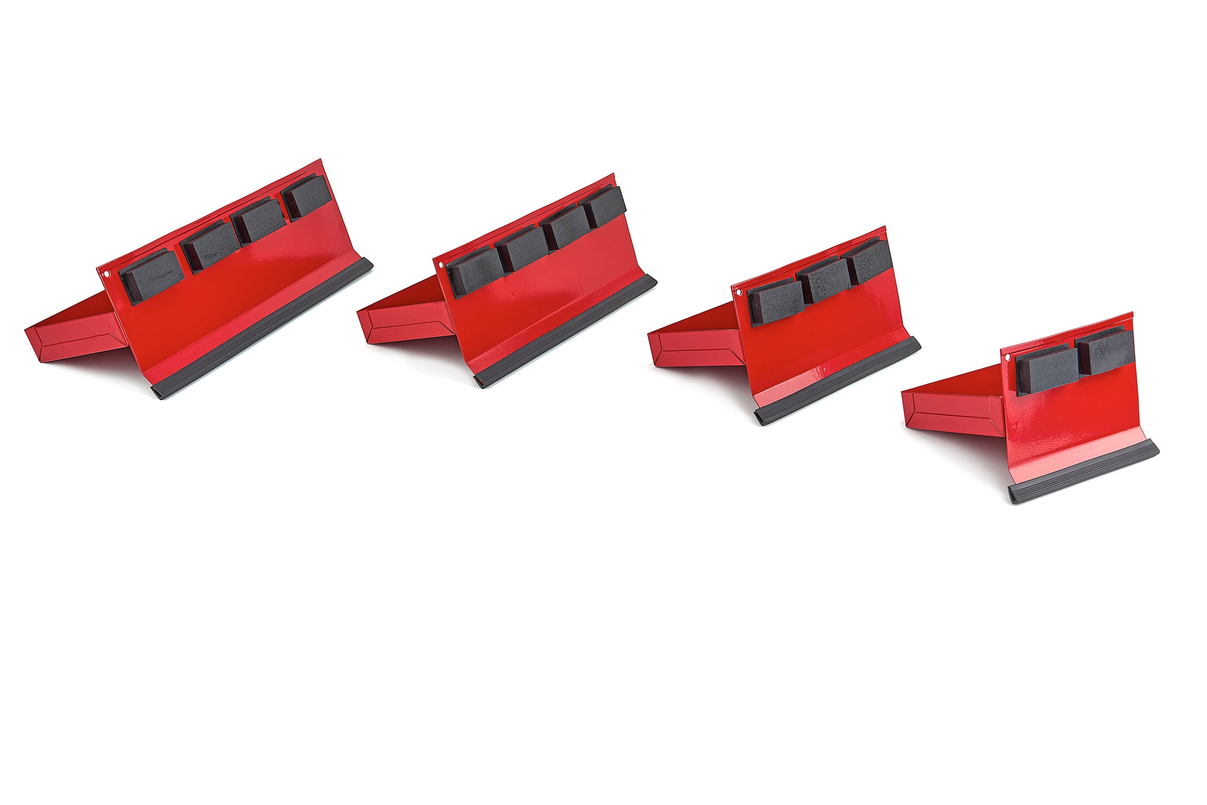 HBM 4 Delige Magneetbakkensets Rood Image 4