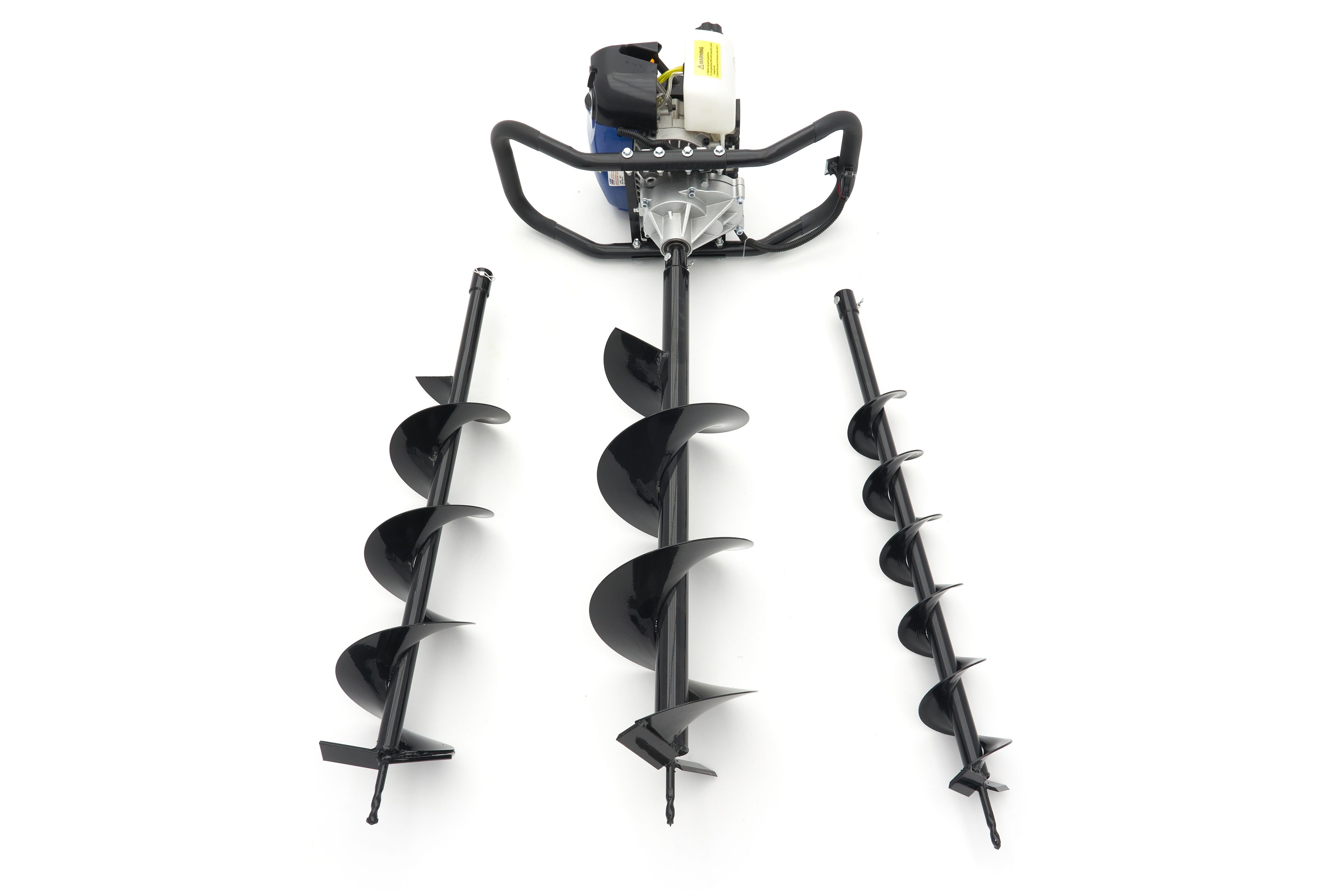 HBM 58 cc Professional Erdbohrer mit Benzinmotor - inklusive 3 Bohrer 100 / 150 / 200 mm. Image 5