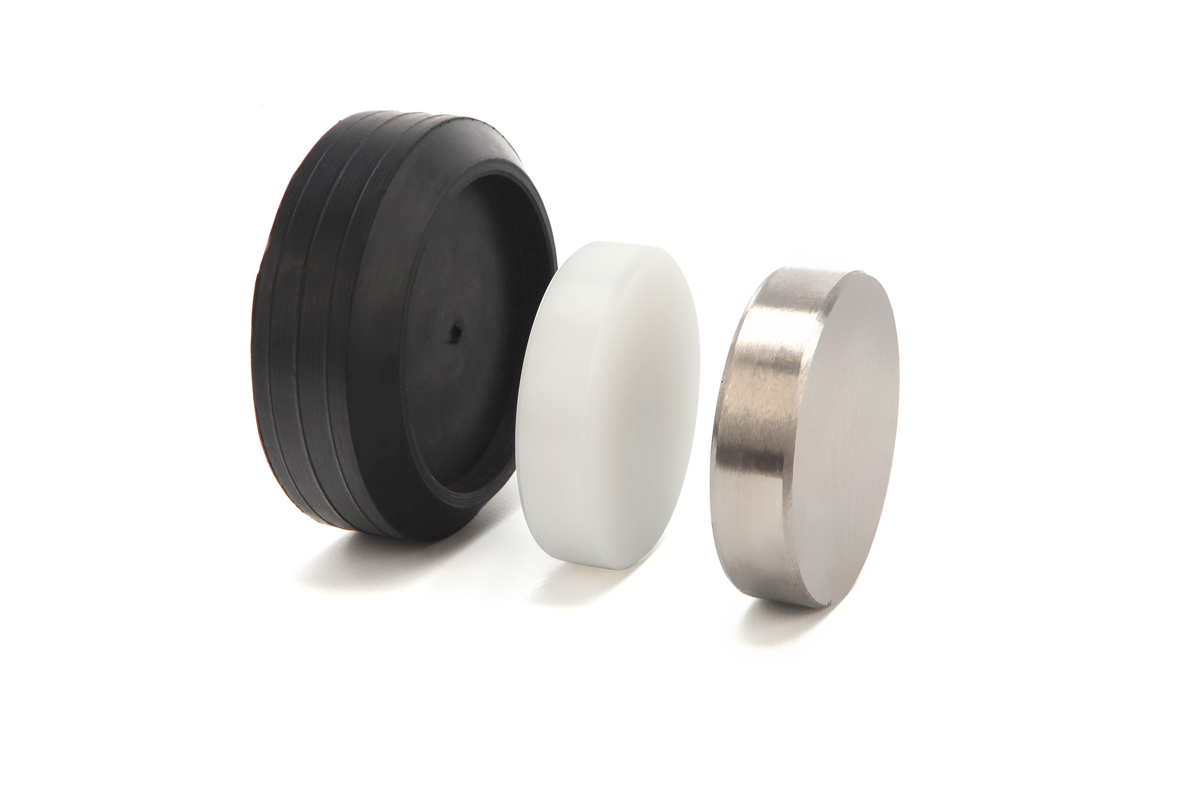 Enclume en acier et nylon HBM 75 mm dans un support en caoutchouc Image 3