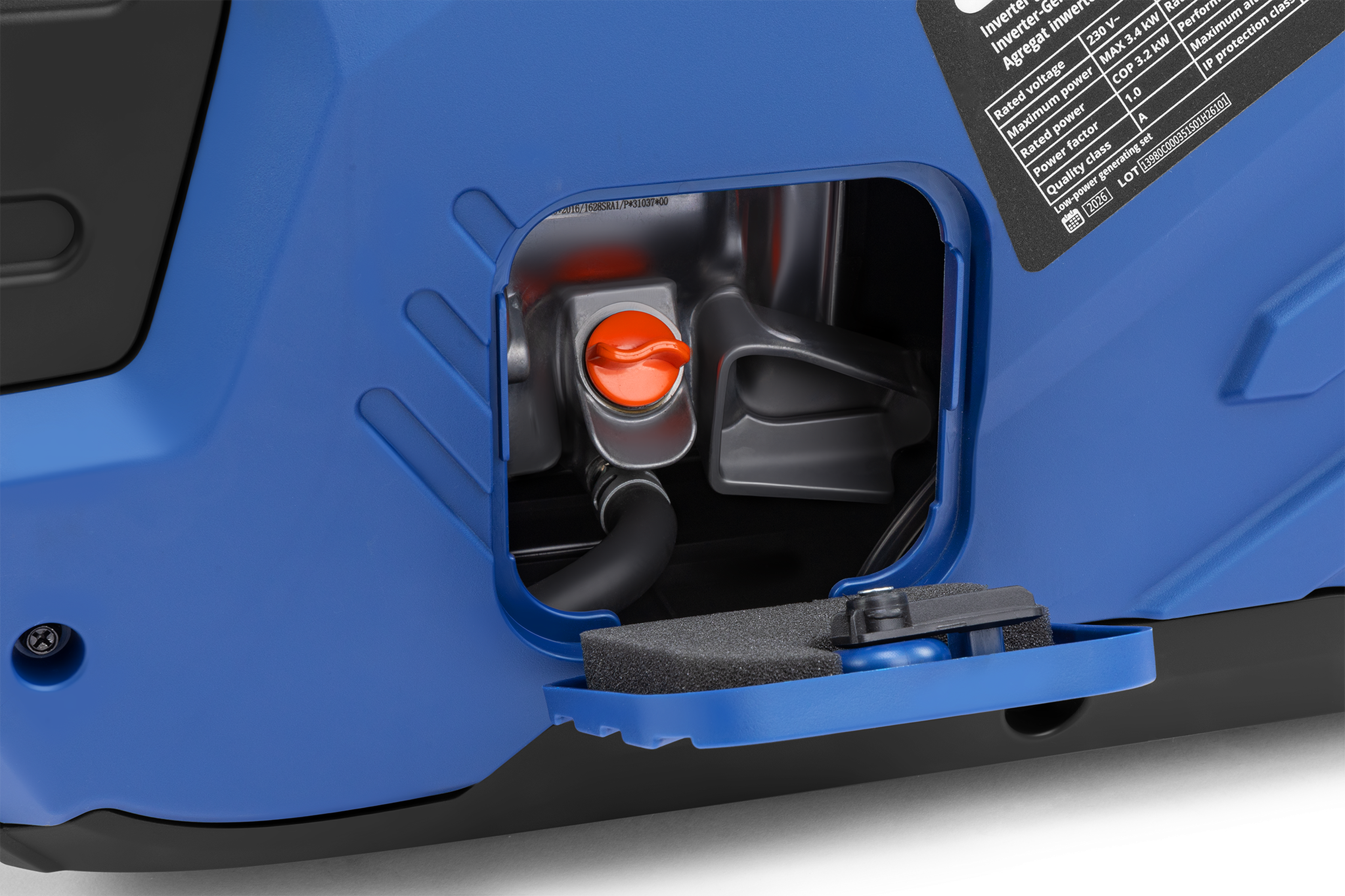 HBM générateur onduleur avec moteur à essence de 163 cm³ 230V 3400W Image 12