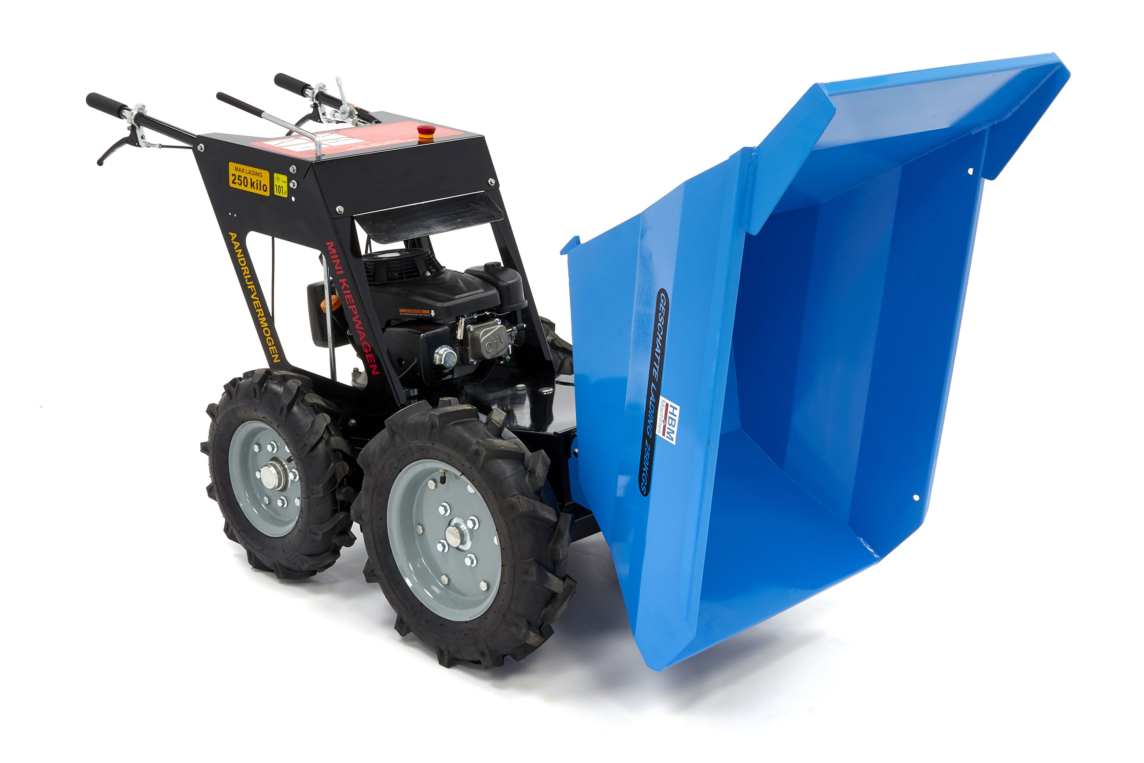 HBM 250 KG Mini Dumper met Kiepbak 6.5 PK - 196cc Image 8
