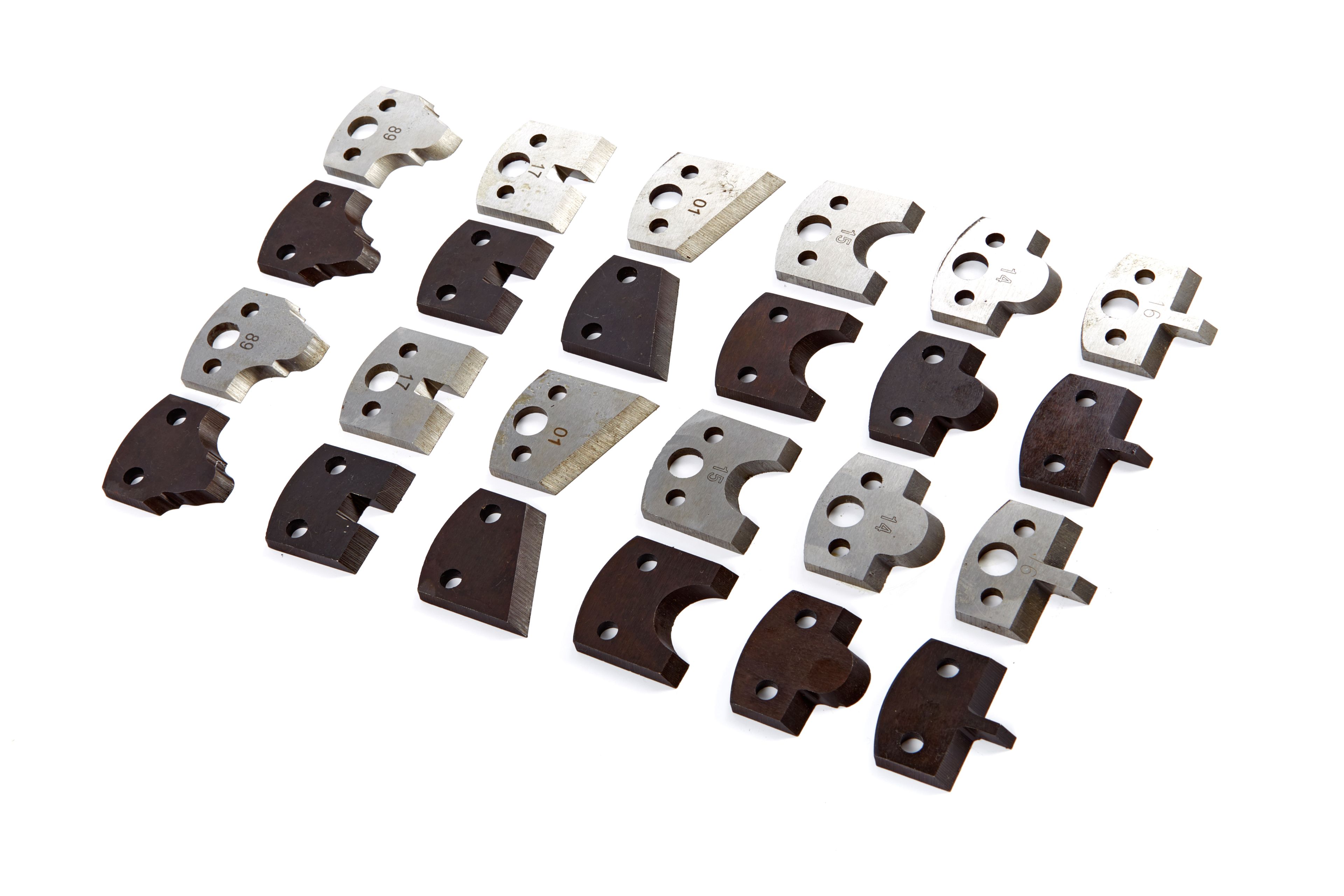 HBM 100 mm Profi Houtfreeskop met 7 sets Messen Image 2