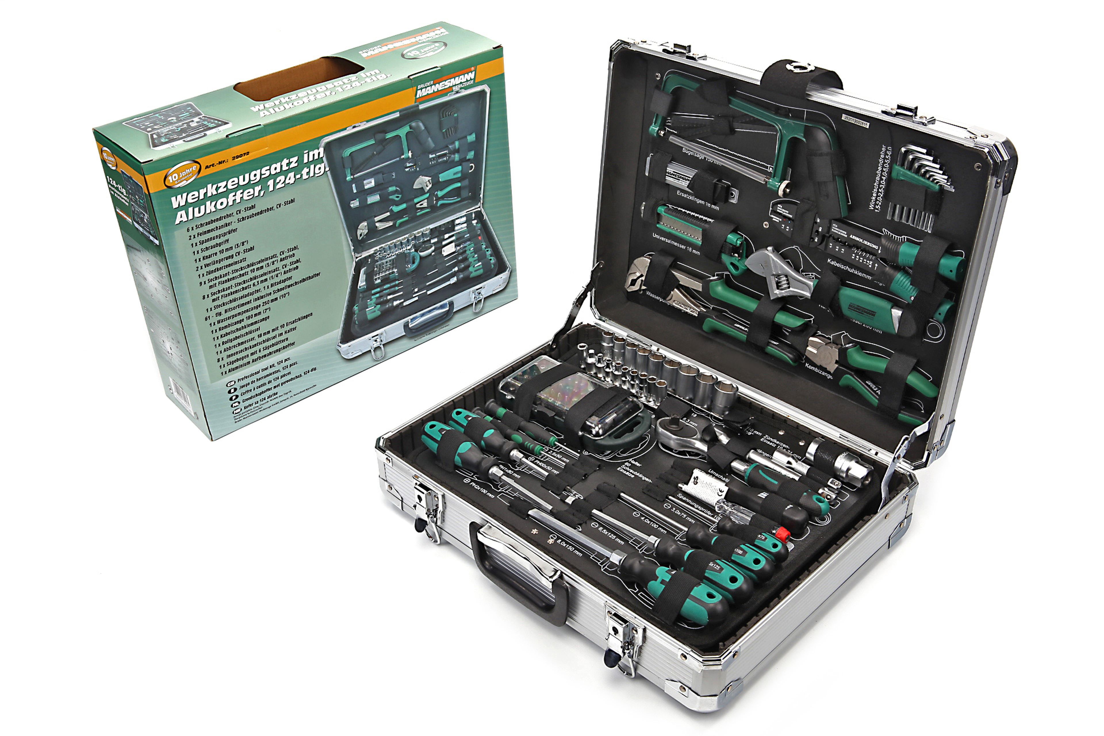 Mannesmann 124 Delige Gereedschapskoffer - 29072 Image 3