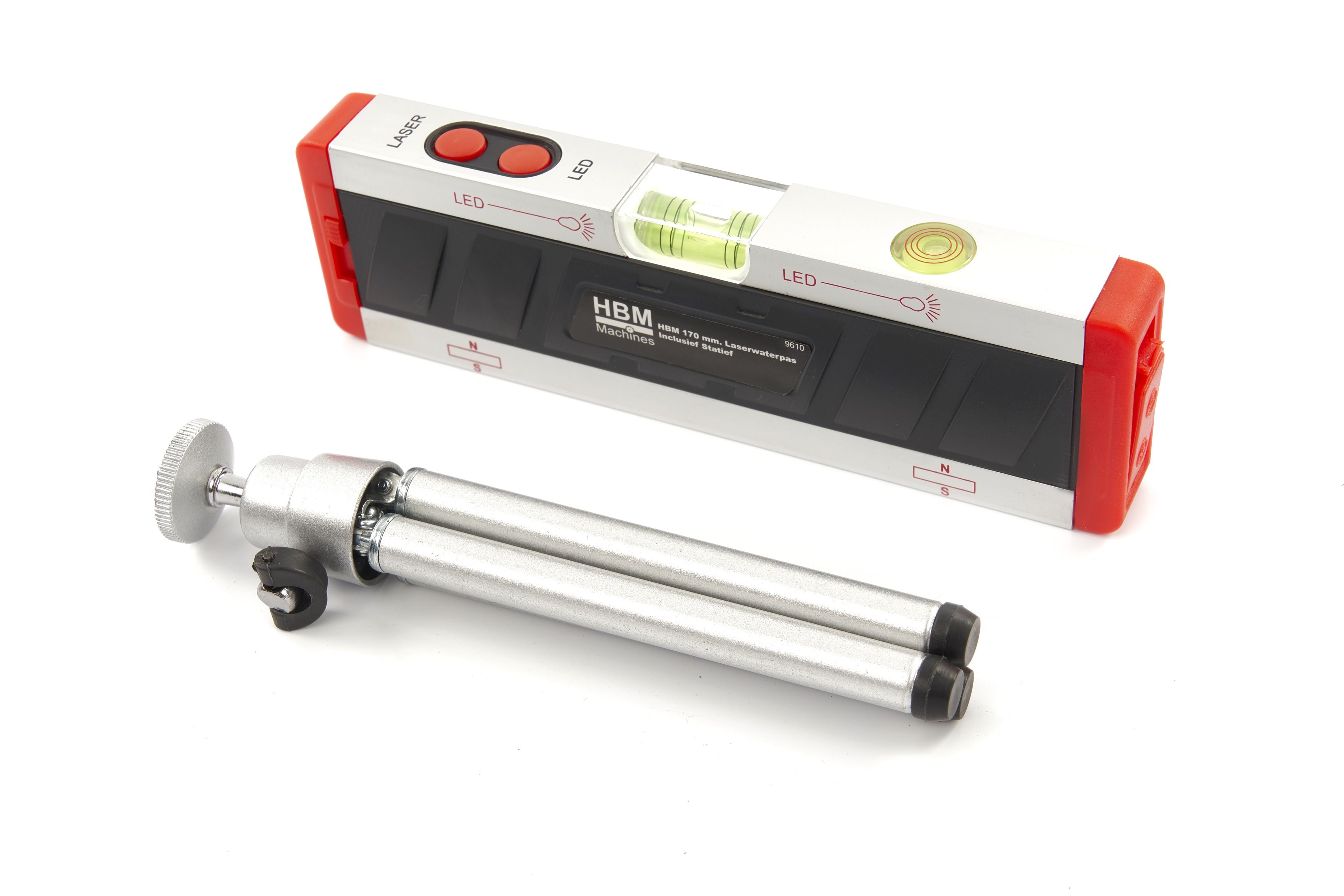 HBM 175 mm Laserwaterpas Inclusief Statief Image 6