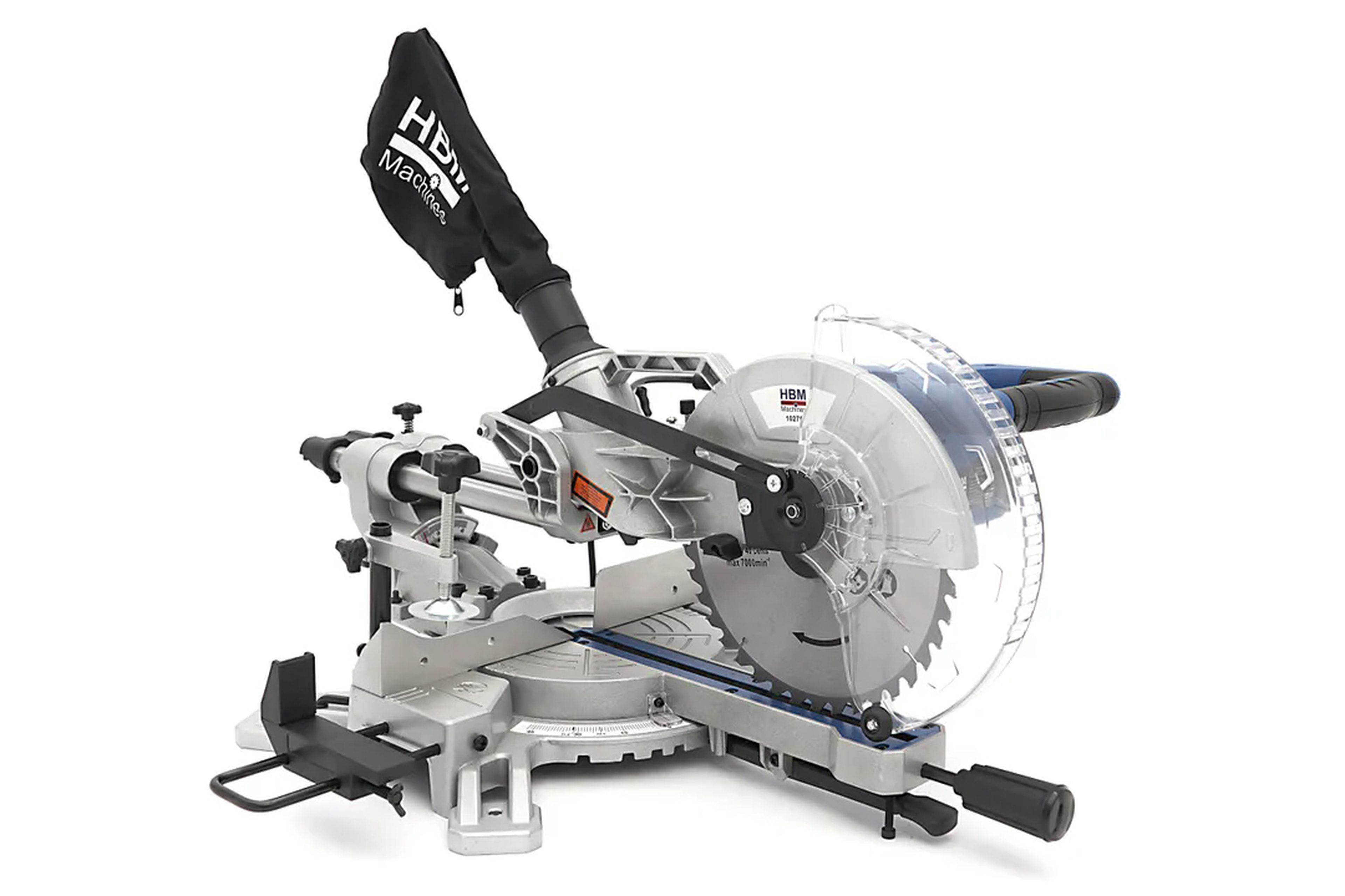 HBM Scie radiale HBM 254 x 70 mm, scie à tronçonner, scie à tirer avec laser Image 6