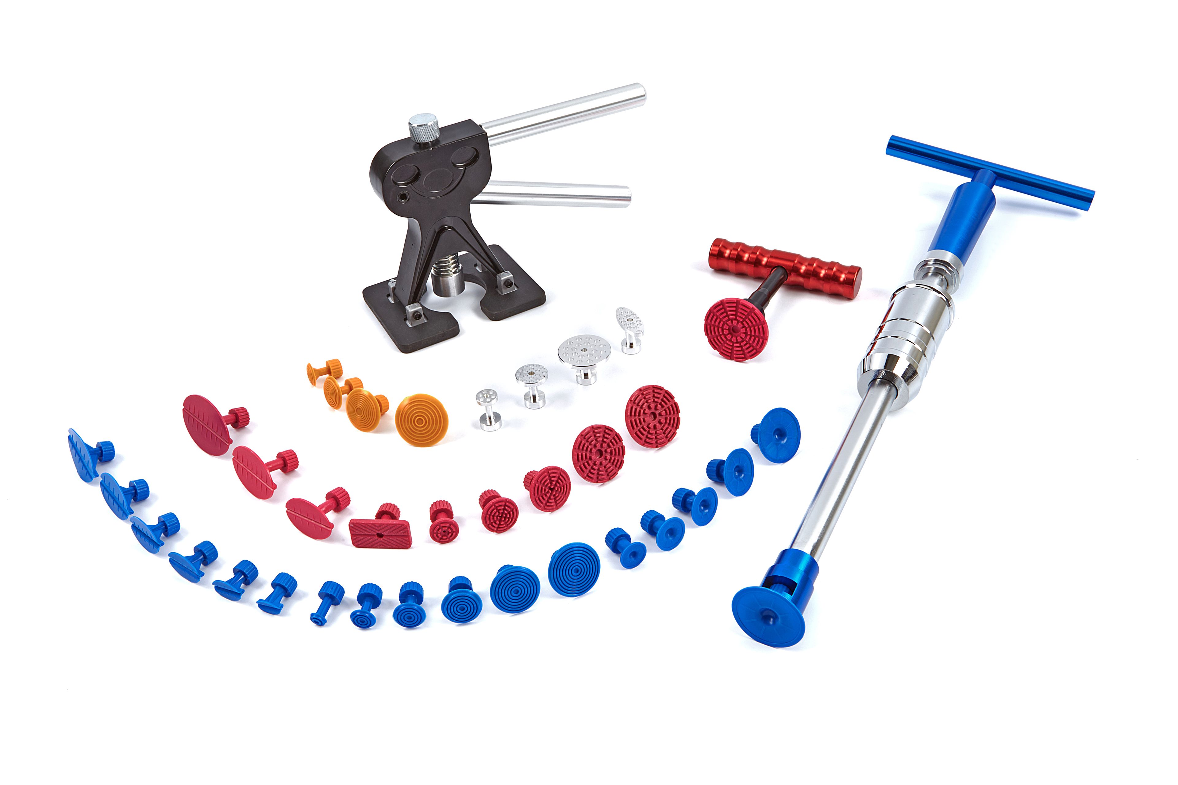 HBM Set professionale da 85 pezzi per la rimozione di ammaccature / Rimozione di ammaccature senza spruzzatura Image 3