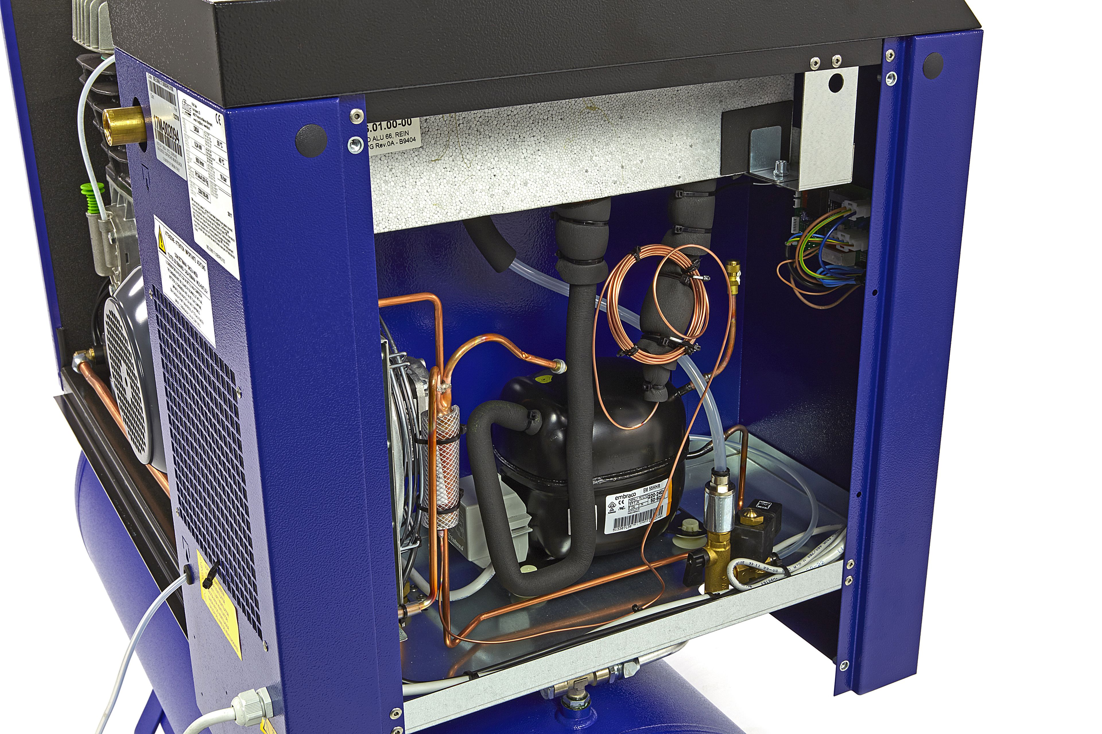 Michelin Compresor amortiguado 5.5 HP 270 litros MCXD 598 / 300N con secadora Image 11