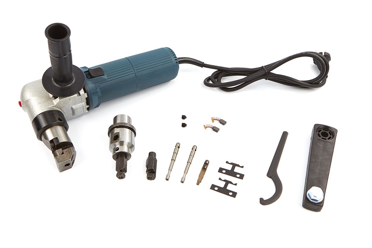 HBM A Nibbler completo con 2 cabezales para interior y exterior