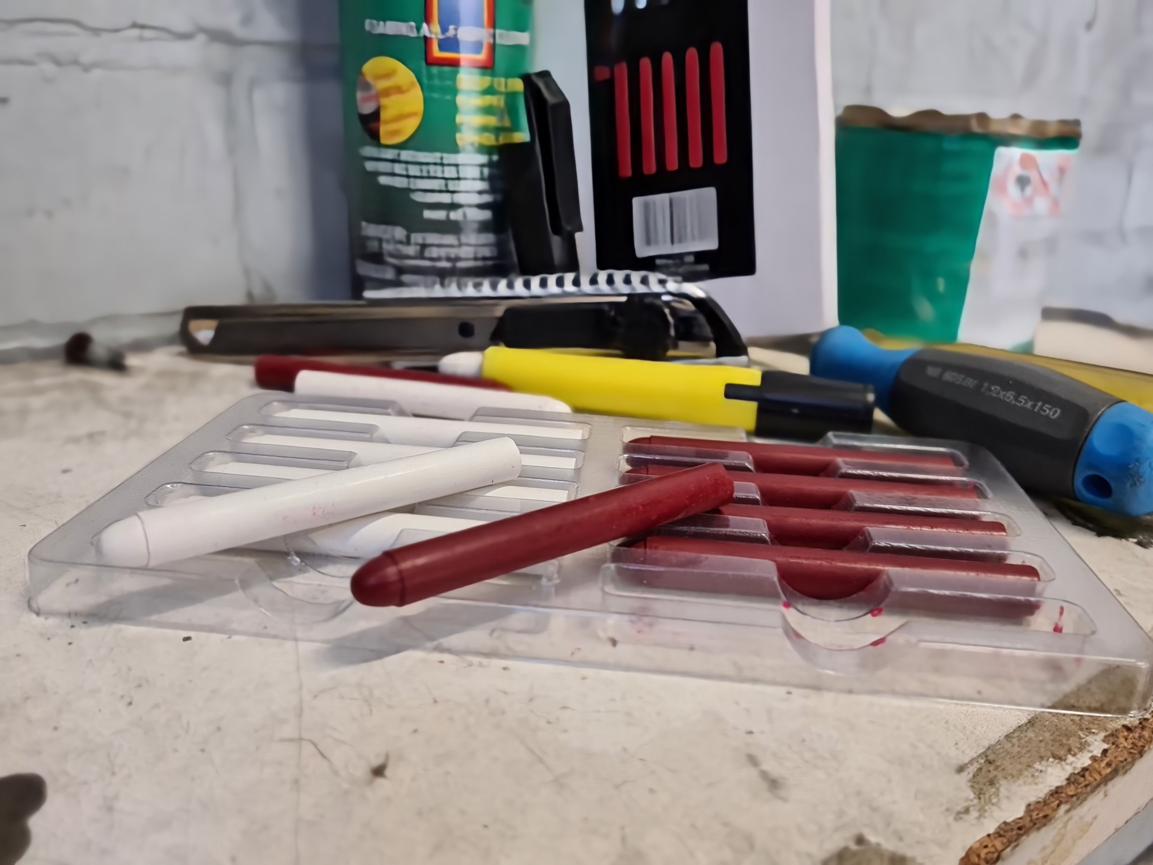 ToolPack Nachfüllpackung für Markierstifte 10x (rot und weiß) Image 2