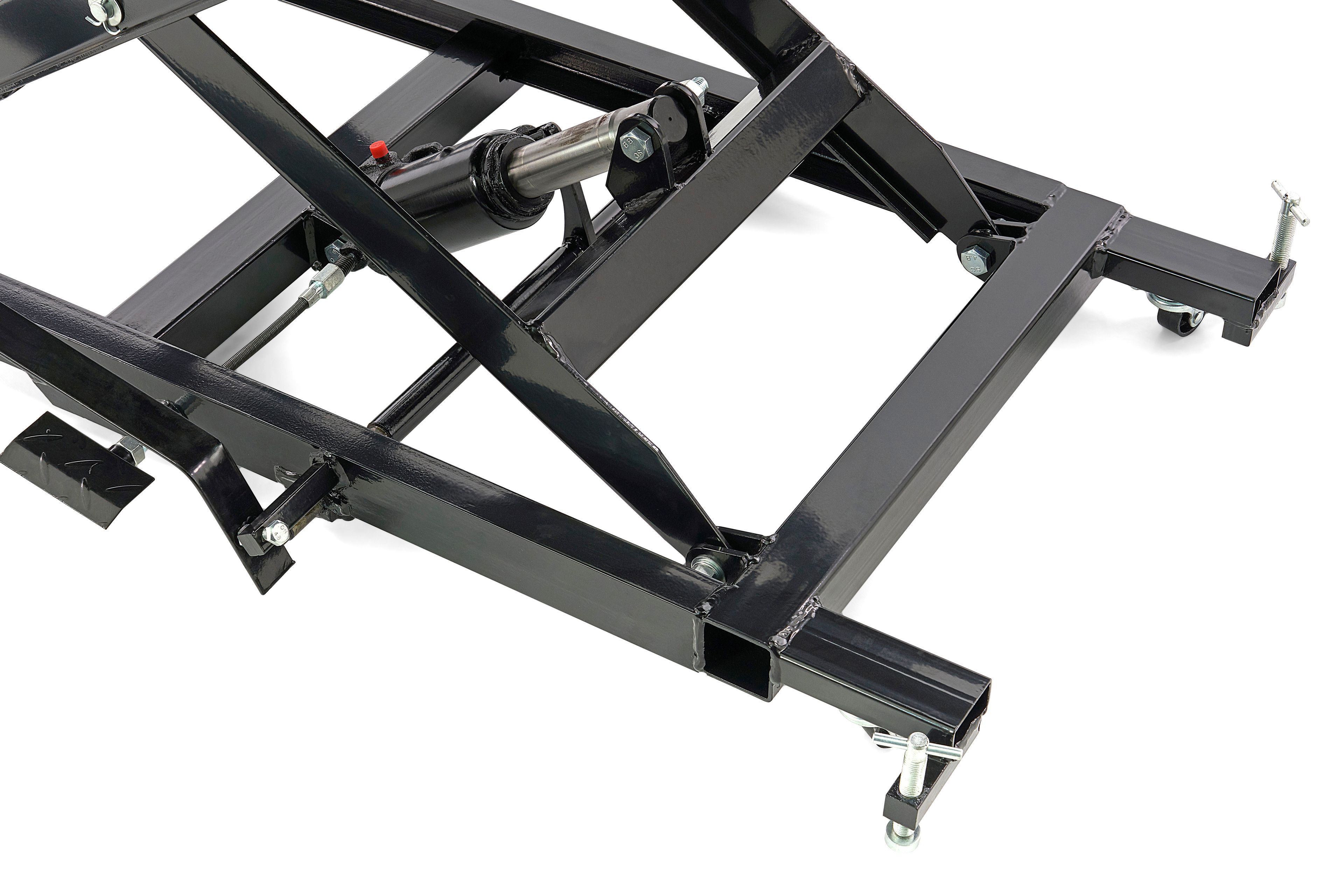 HBM Mesa elevadora para motocicletas de 450 kg plataforma hidráulica, ajustable y antideslizante Image 9