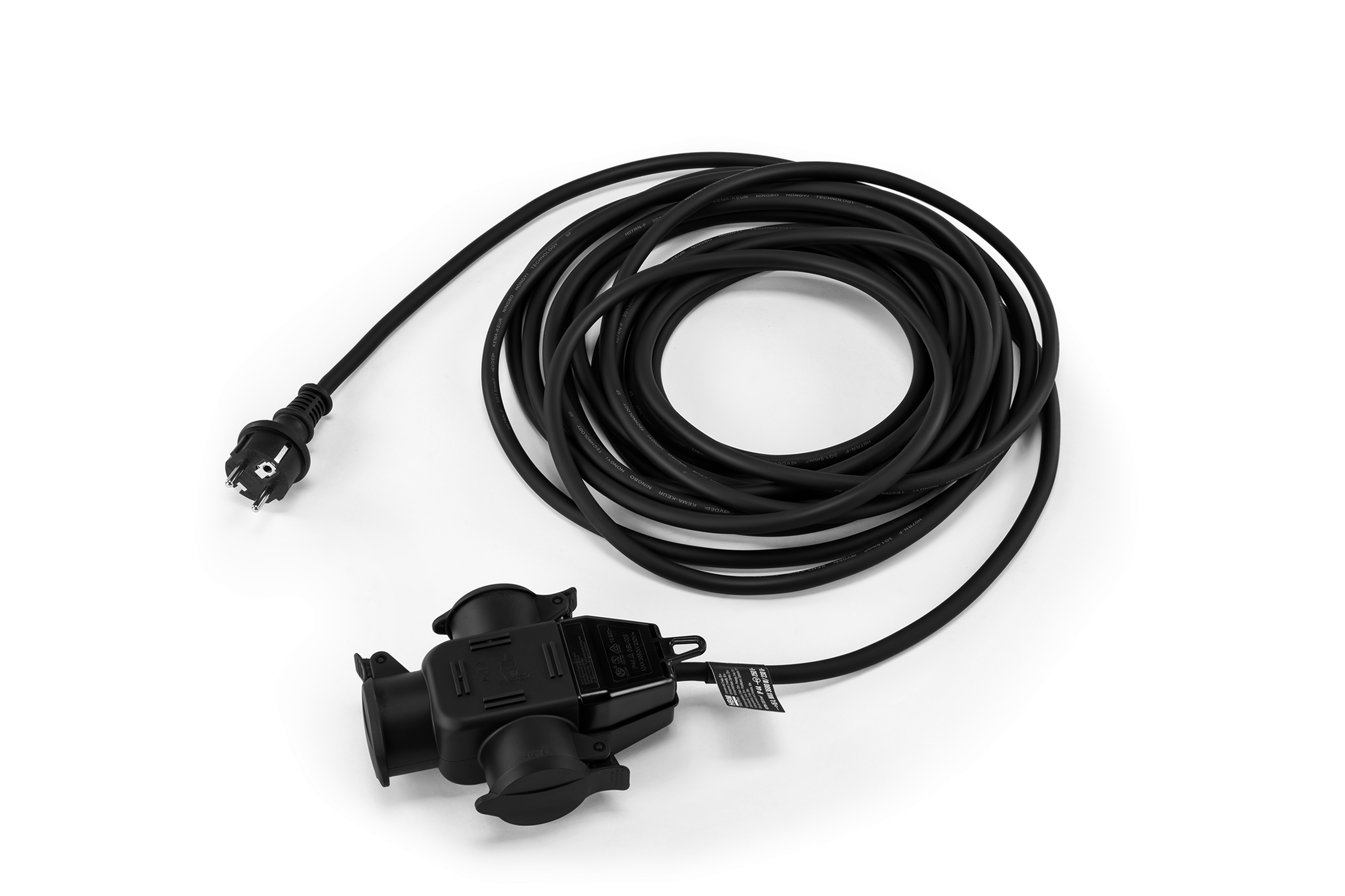 HBM Verlängerungskabel H07RN-F 3G1,5 mm² 3-fach IP44 10 m Image 3