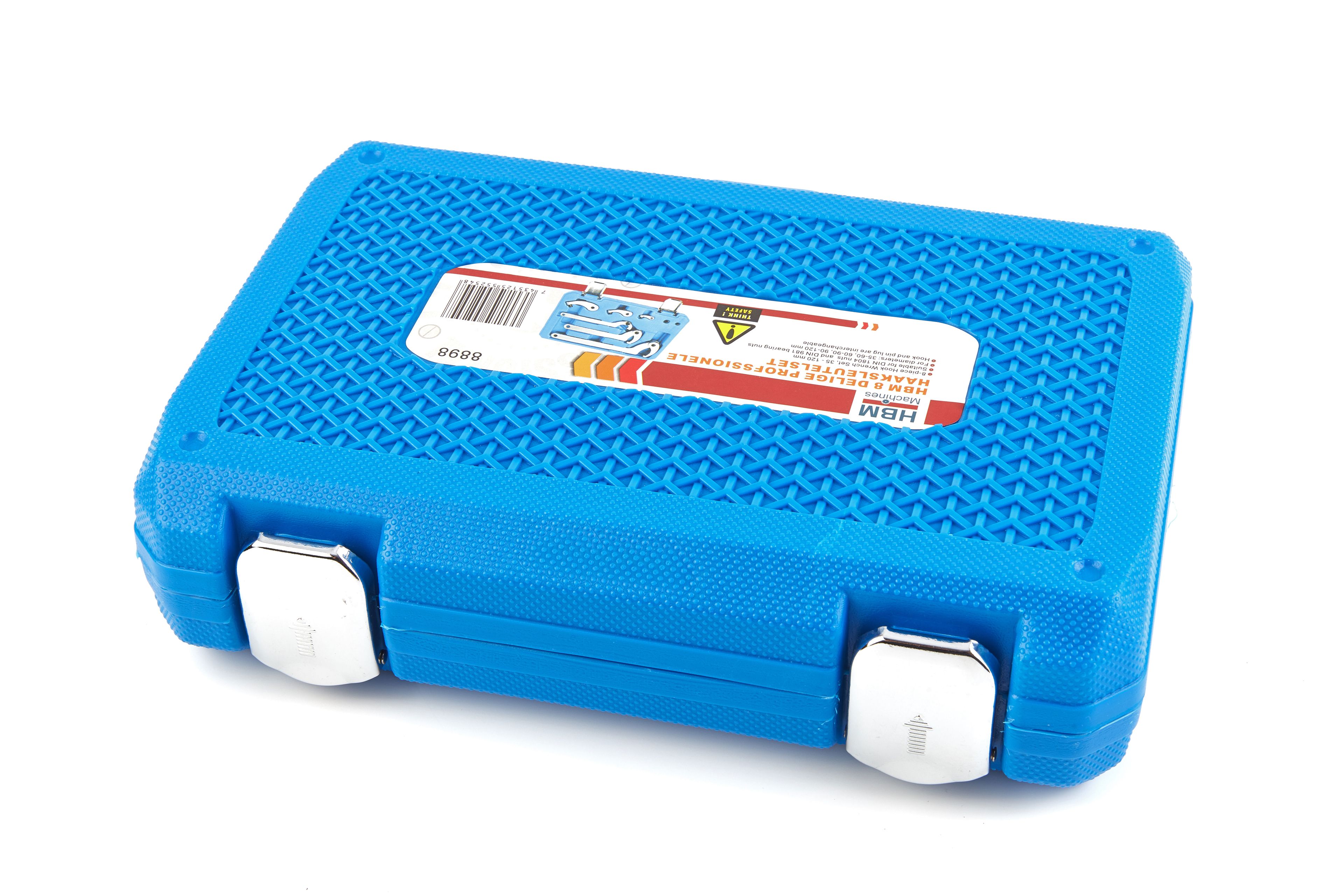 HBM 8 Delige Professionele Haaksleutelset Image 5