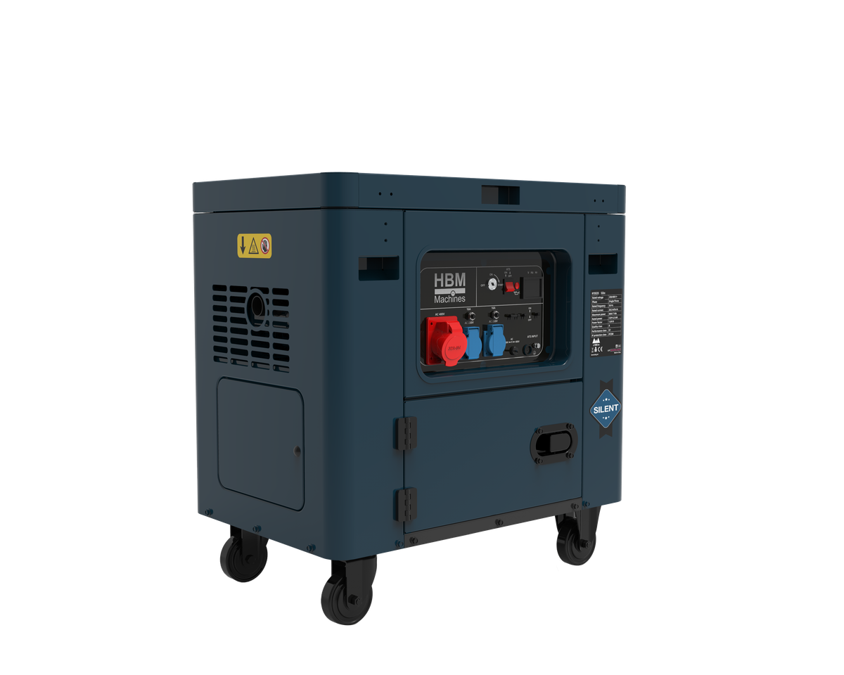 HBM generador diésel con motor diésel de 532 cm³ 230V/400V 7000W