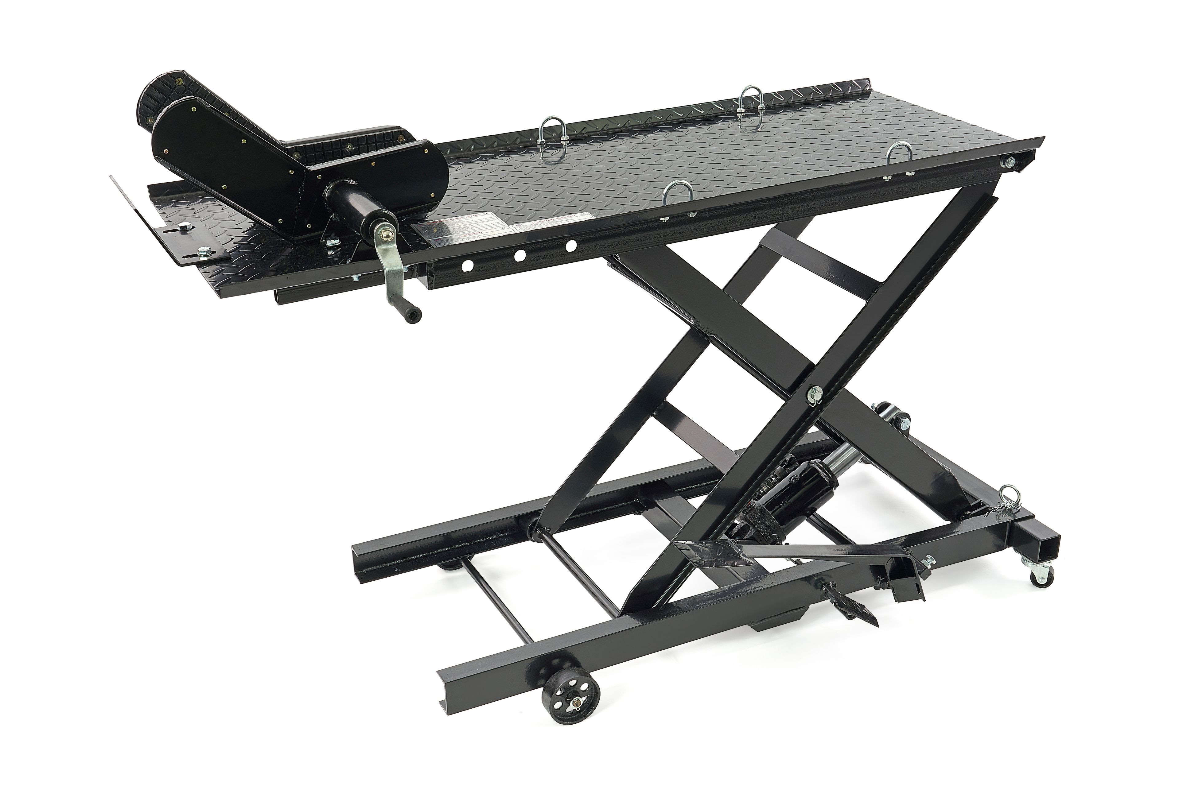 HBM Tavola sollevamento moto 360 kg – Nero Image 7