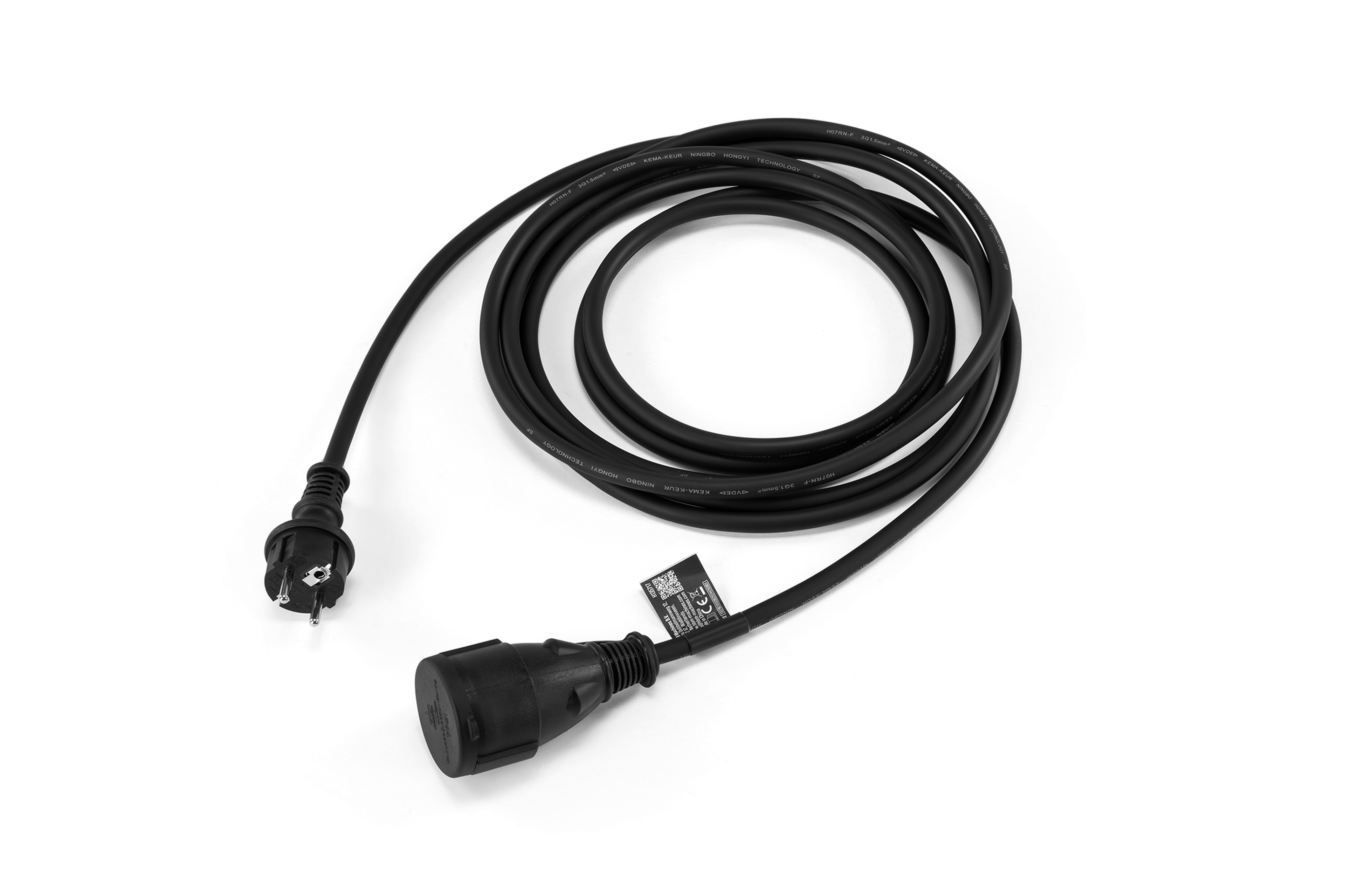 HBM verlengsnoer H07RN-F 3G1.5mm² 1-voudig IP44 5m Image 3