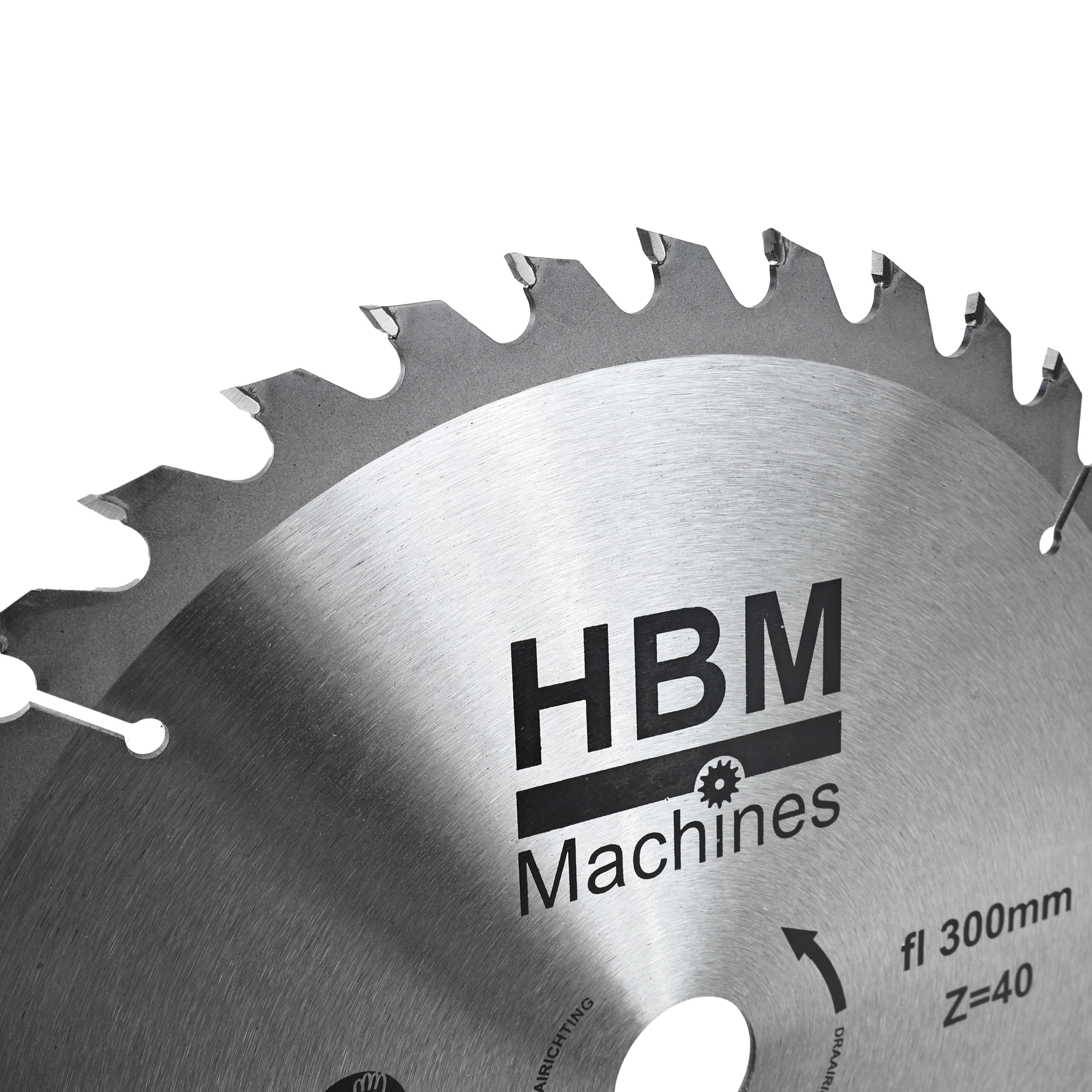 Lame per sega circolare HM da 300 mm HBM 40 Denti Image 3