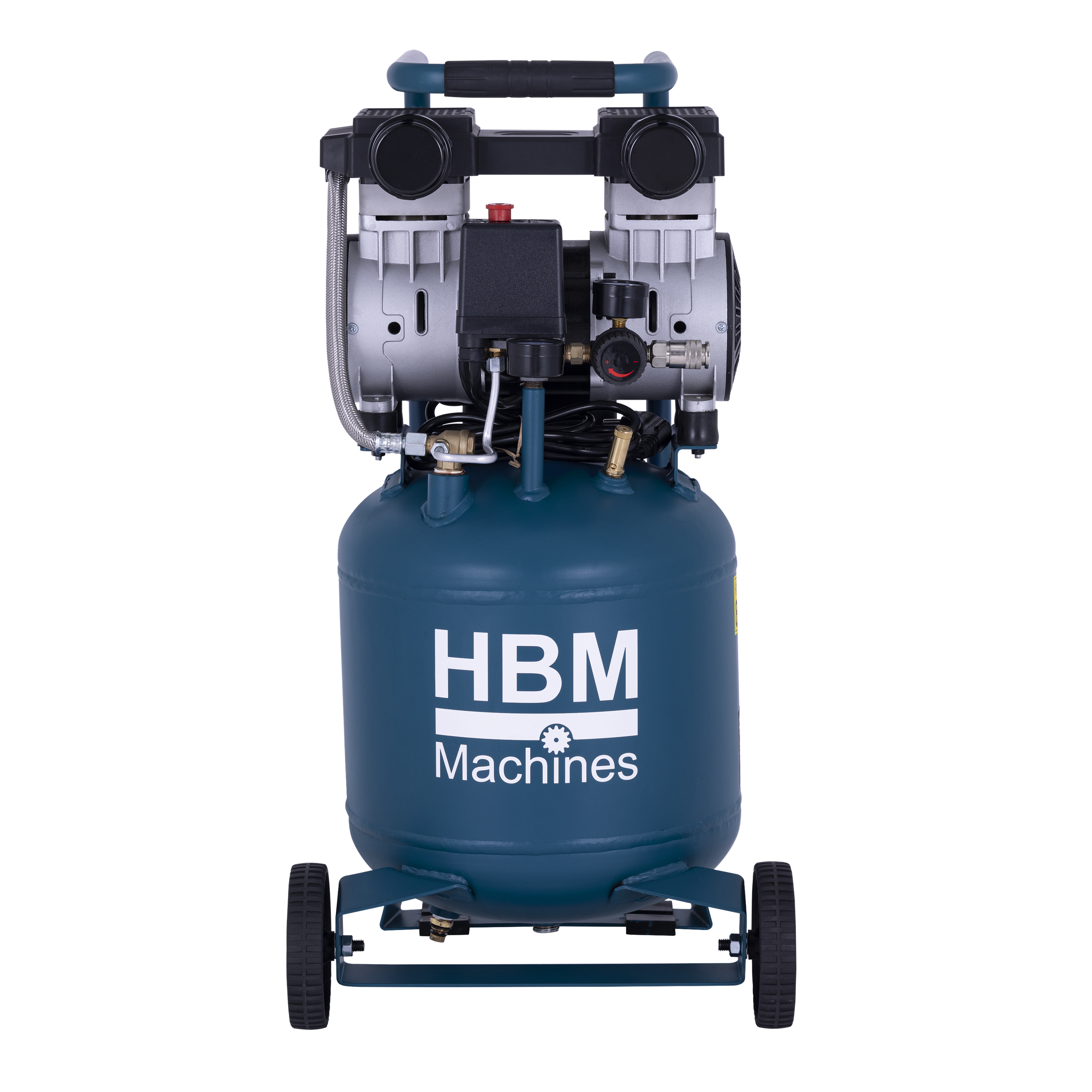 HBM Compresseur vertical silencieux 24 litres Image 3