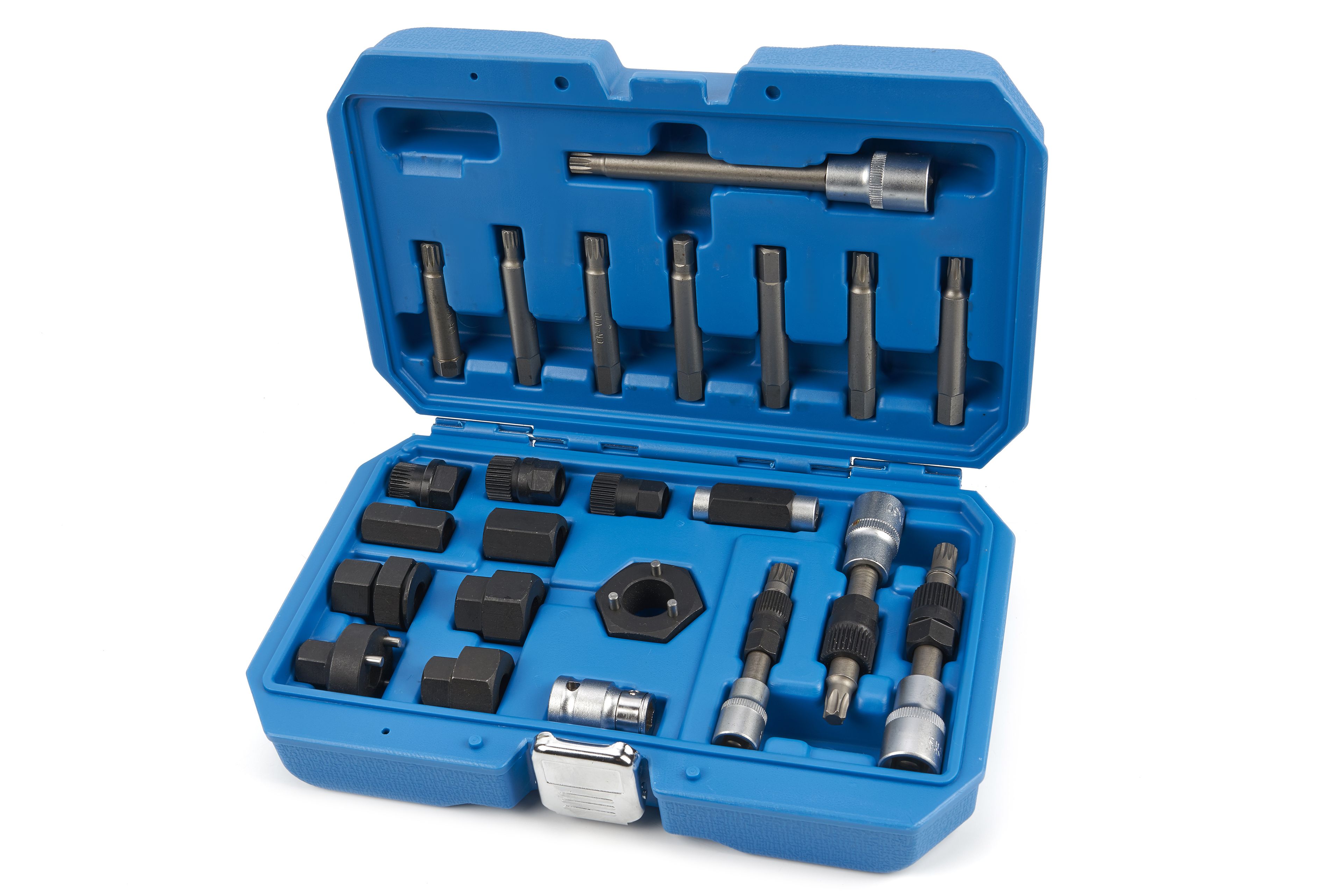 HBM coffret démontage et montage poulie d’alternateur 23 pièces