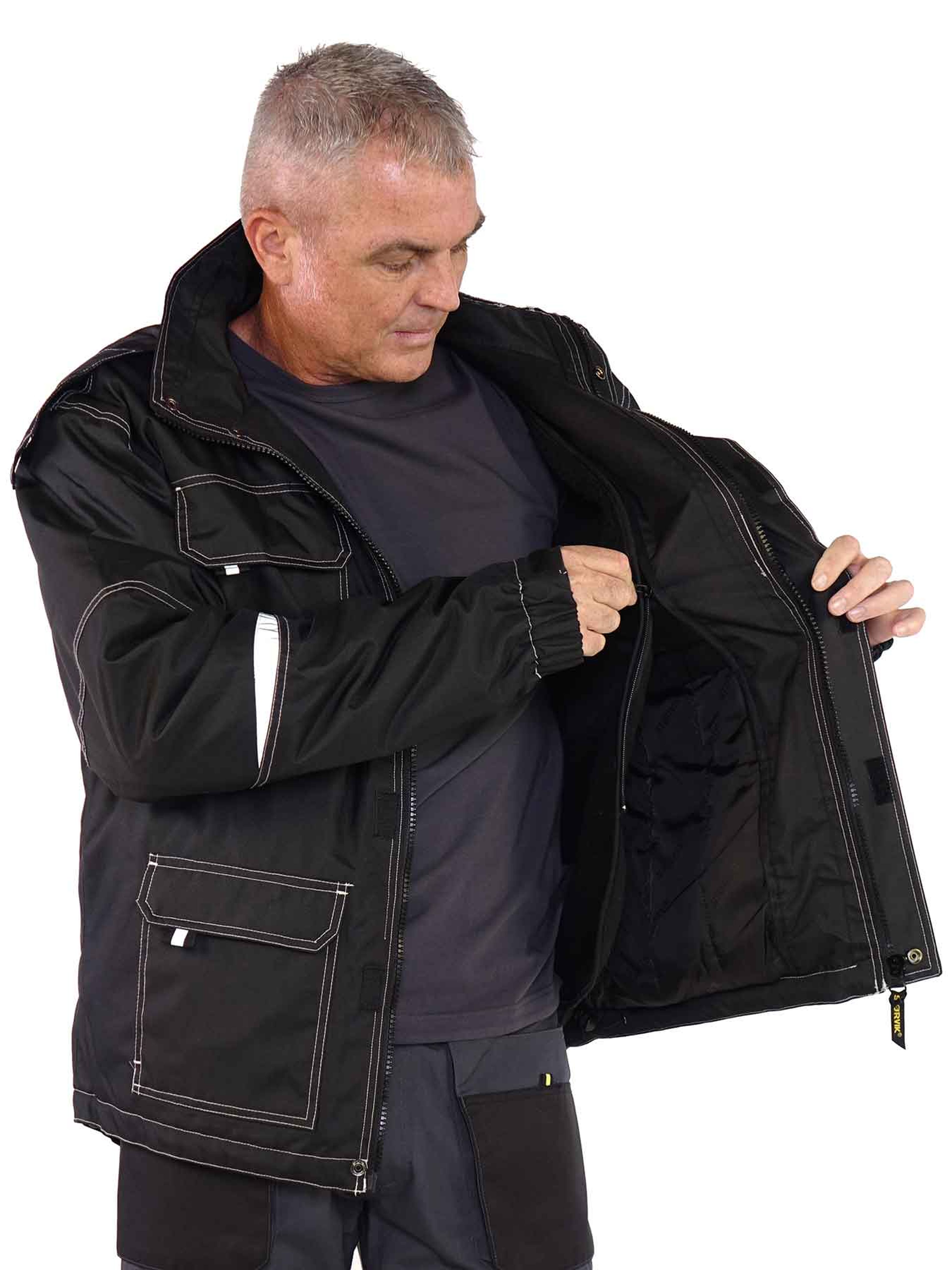 Giacche da lavoro Storvik Caton nere XL Image 11