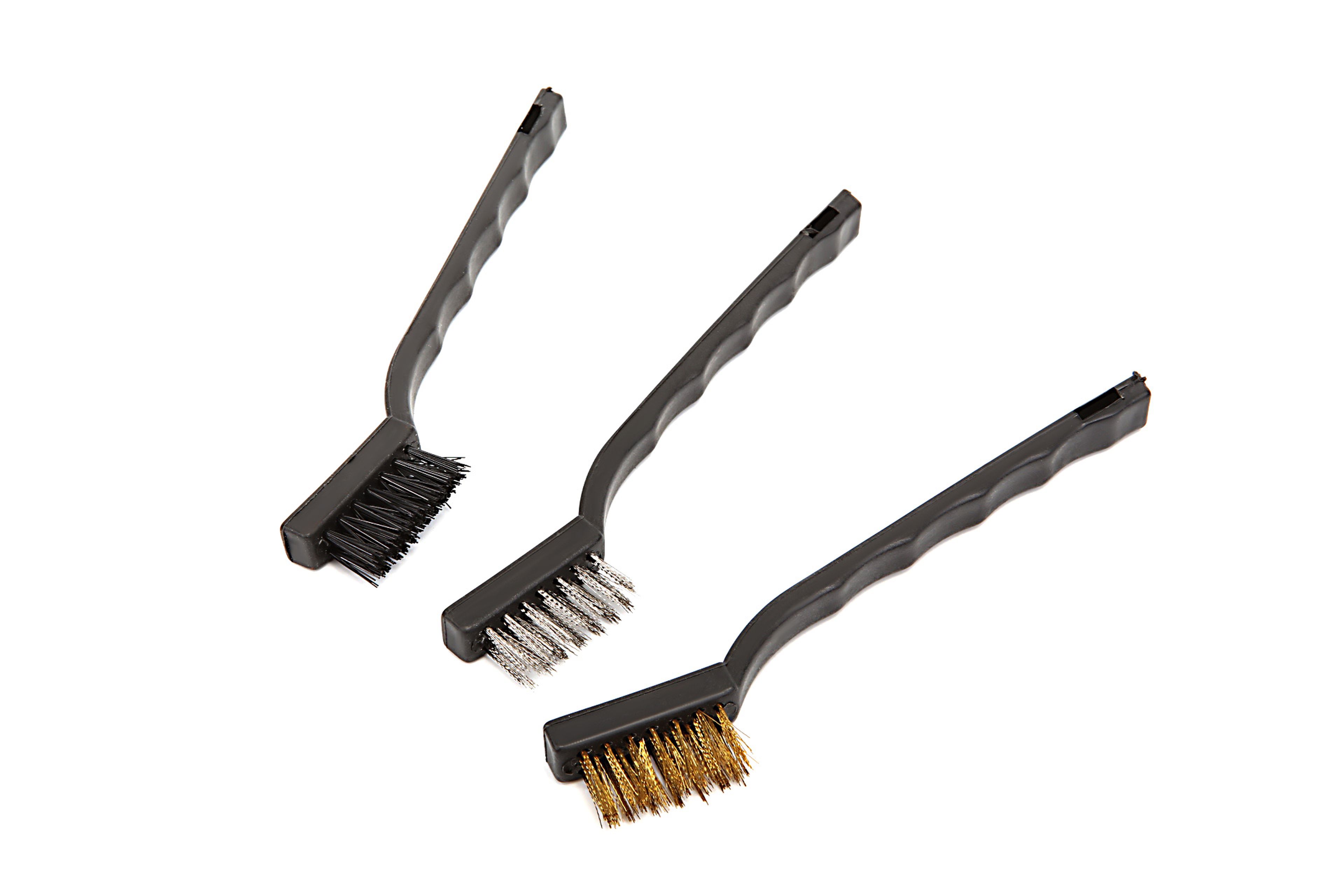 HBM 3 Juego de cepillos de acero de 3 piezas