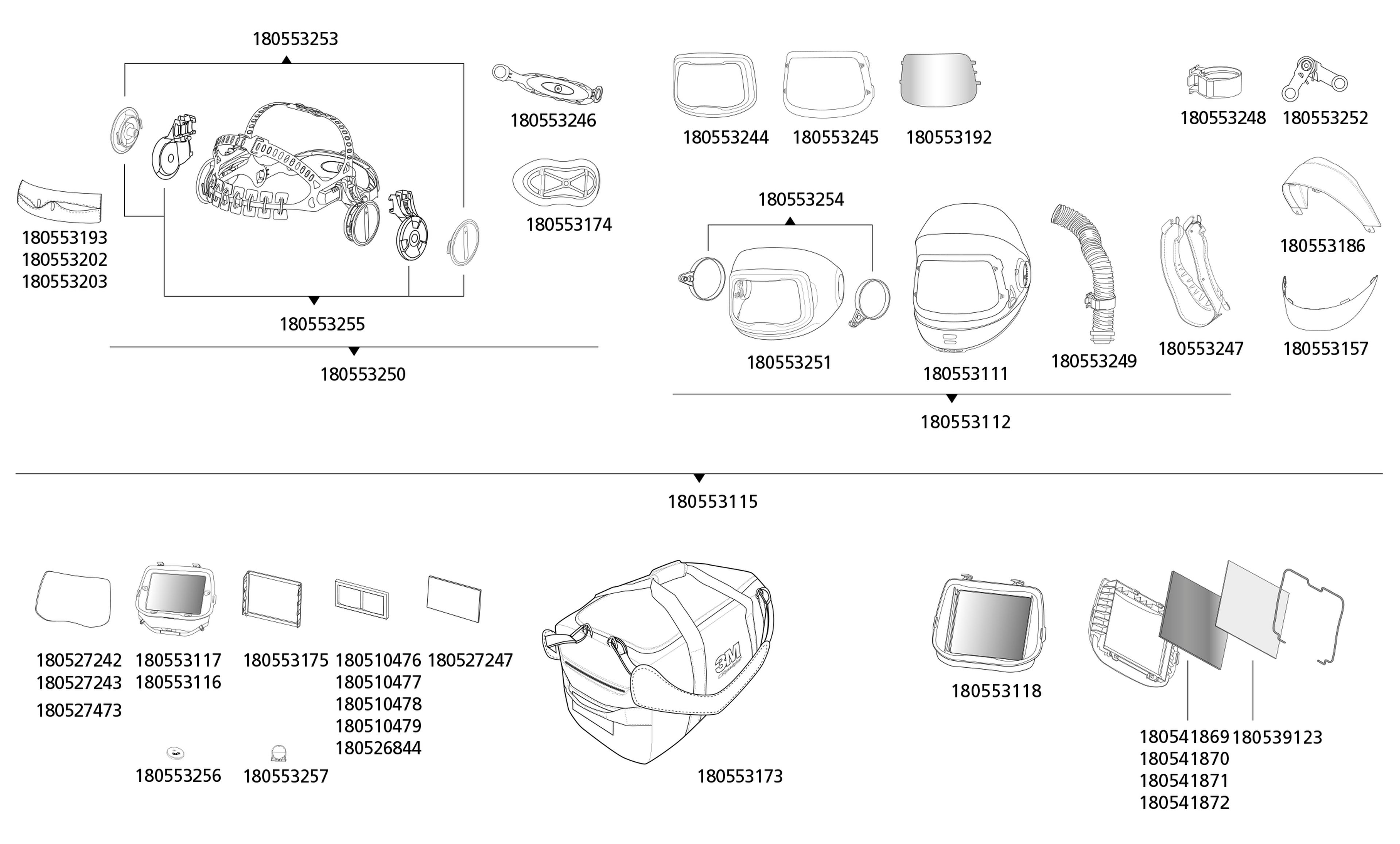 3M Speedglas lashelm G5-01VC Air Adflo + tas Image 2