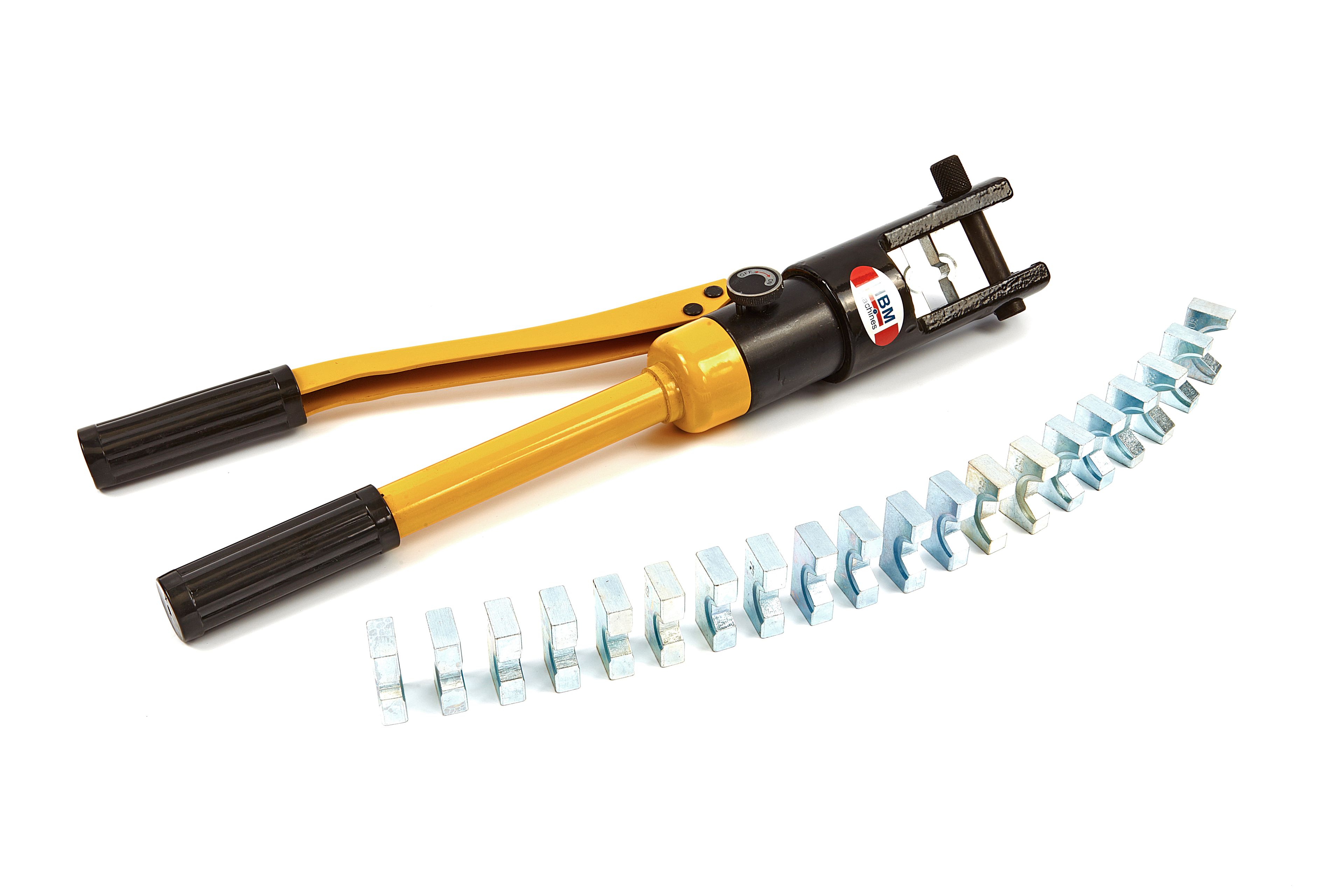 Pince à sertir hydraulique HBM 12 tonnes 16-300 mm² Image 3