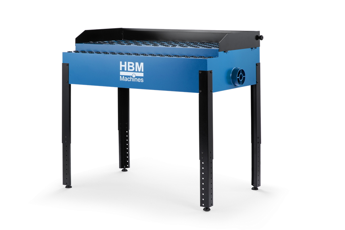 HBM Absaugtisch mit Abwärtsabsaugung