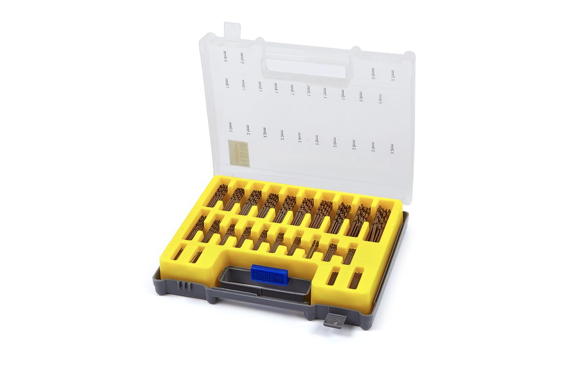 HBM 150-teiliger COBALT-Bohrersatz kleine Größen