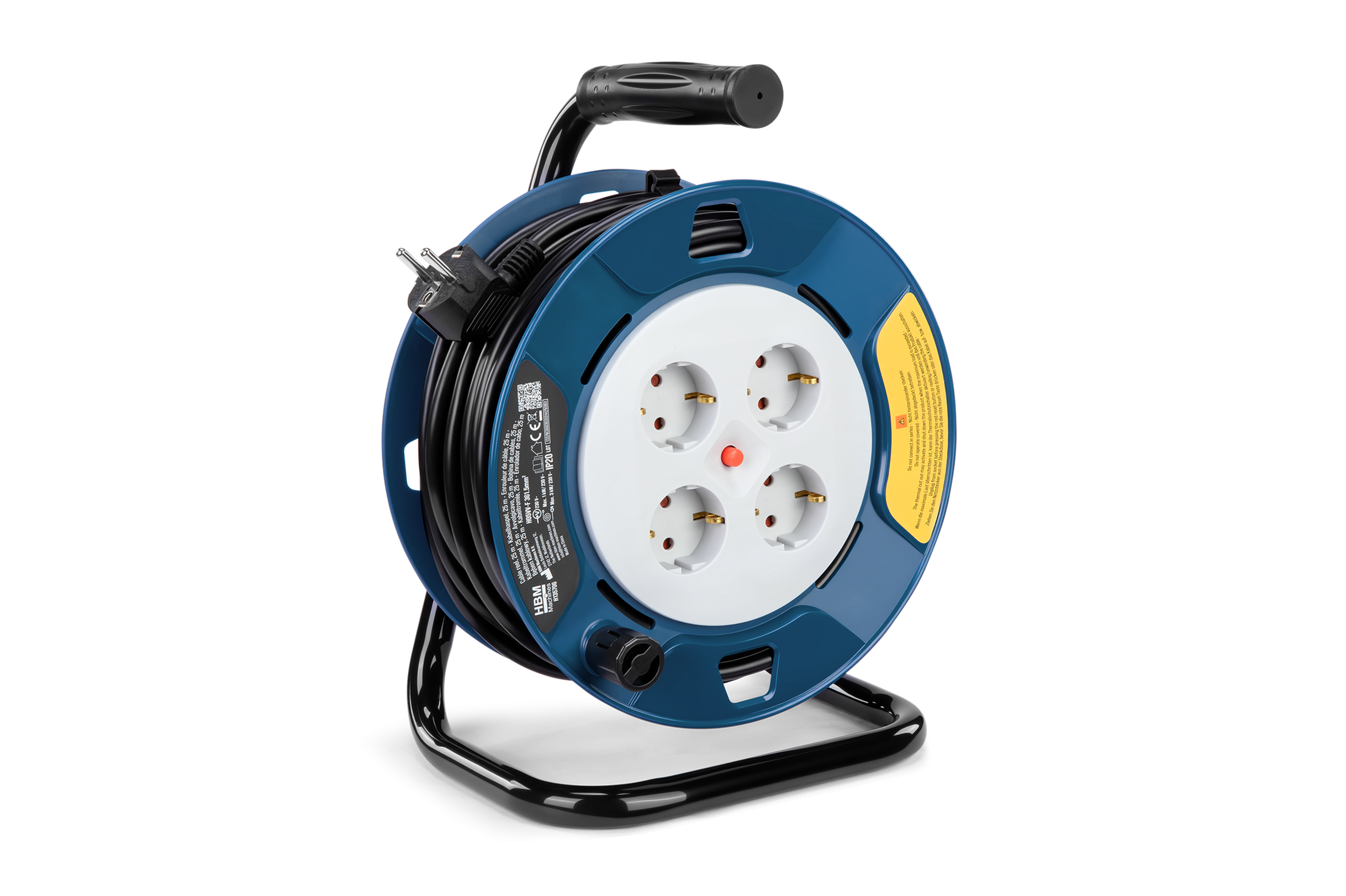 HBM kabelhaspel H05VV-F - 3G1.5 mm2 | IP20 | 25 m Image 3