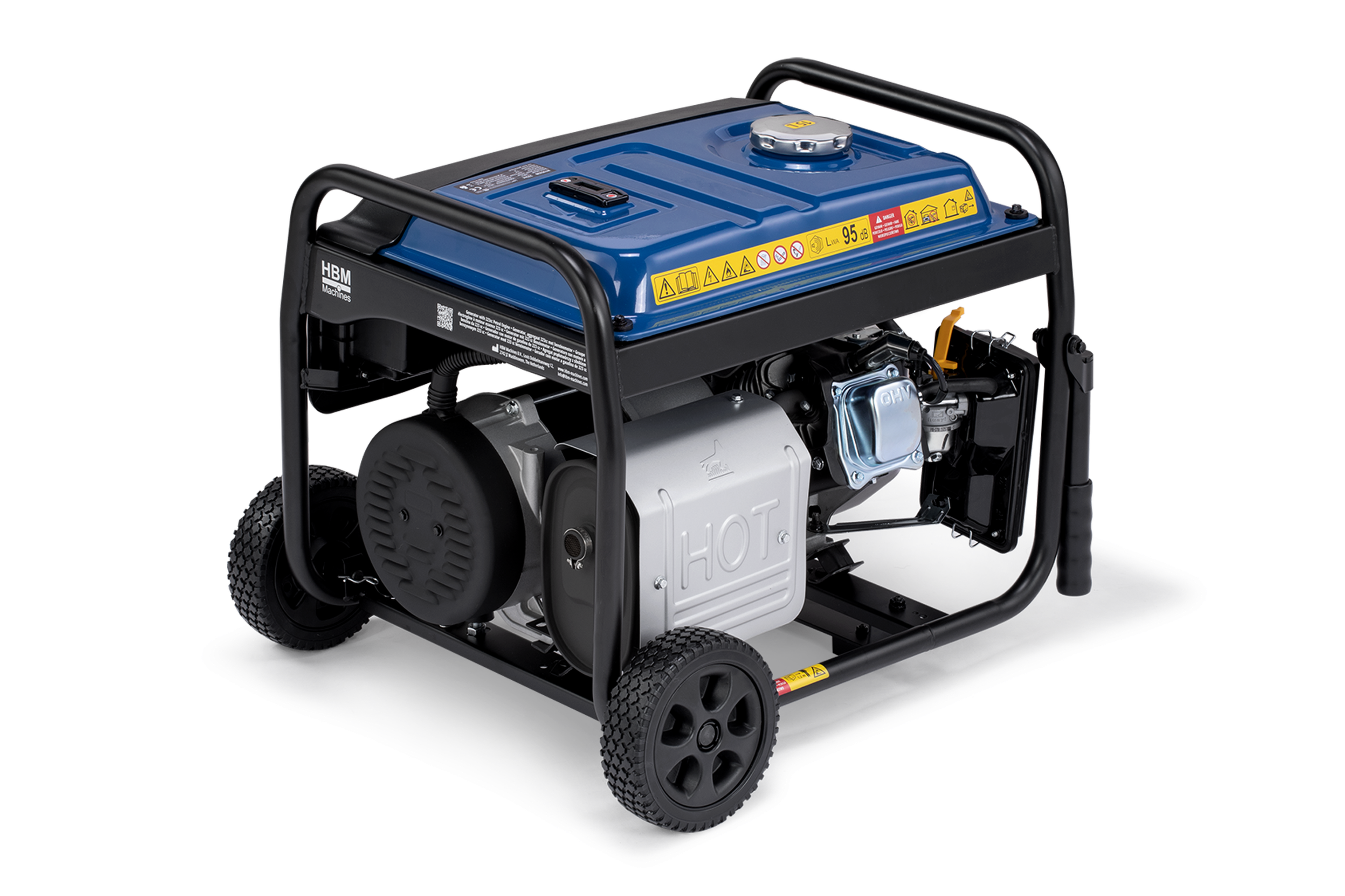 HBM aggregaat, generator 223 cc met benzinemotor 230V 3800W Image 6