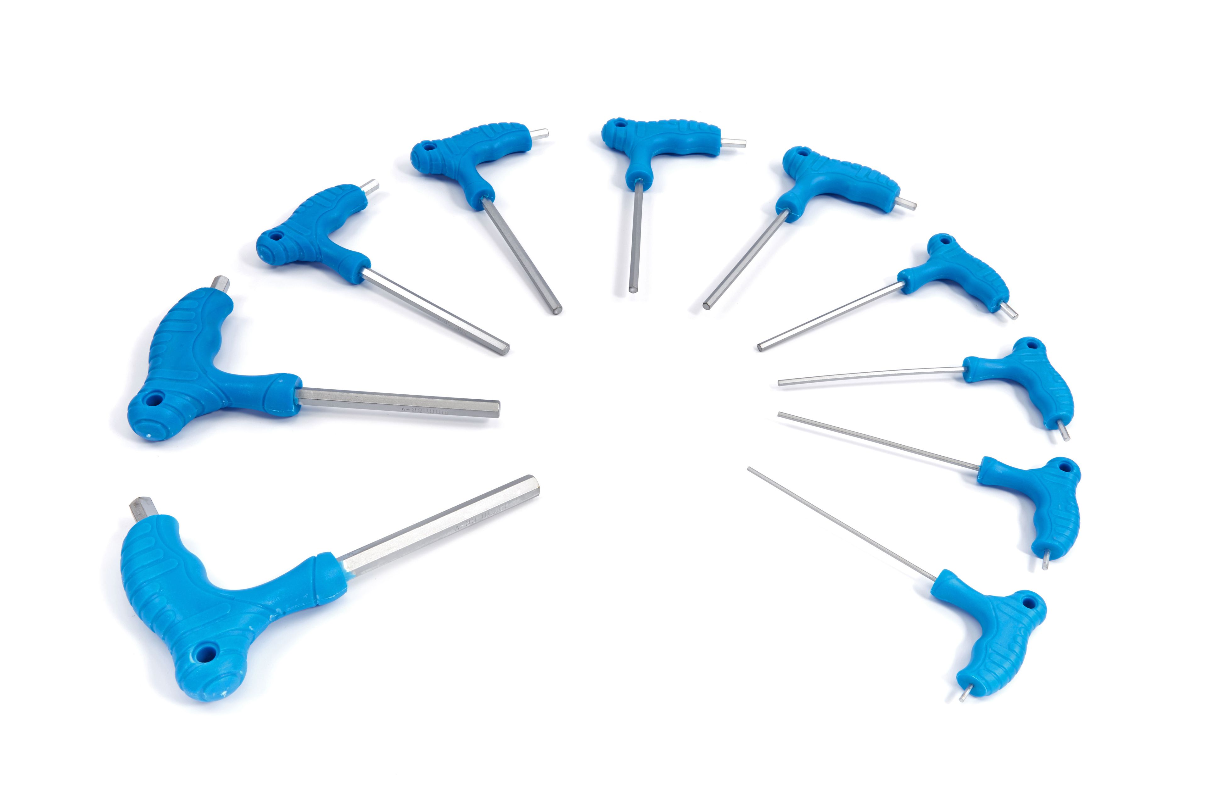 Set de llaves Allen de T-Grepen Silverline de 10 piezas Image 3