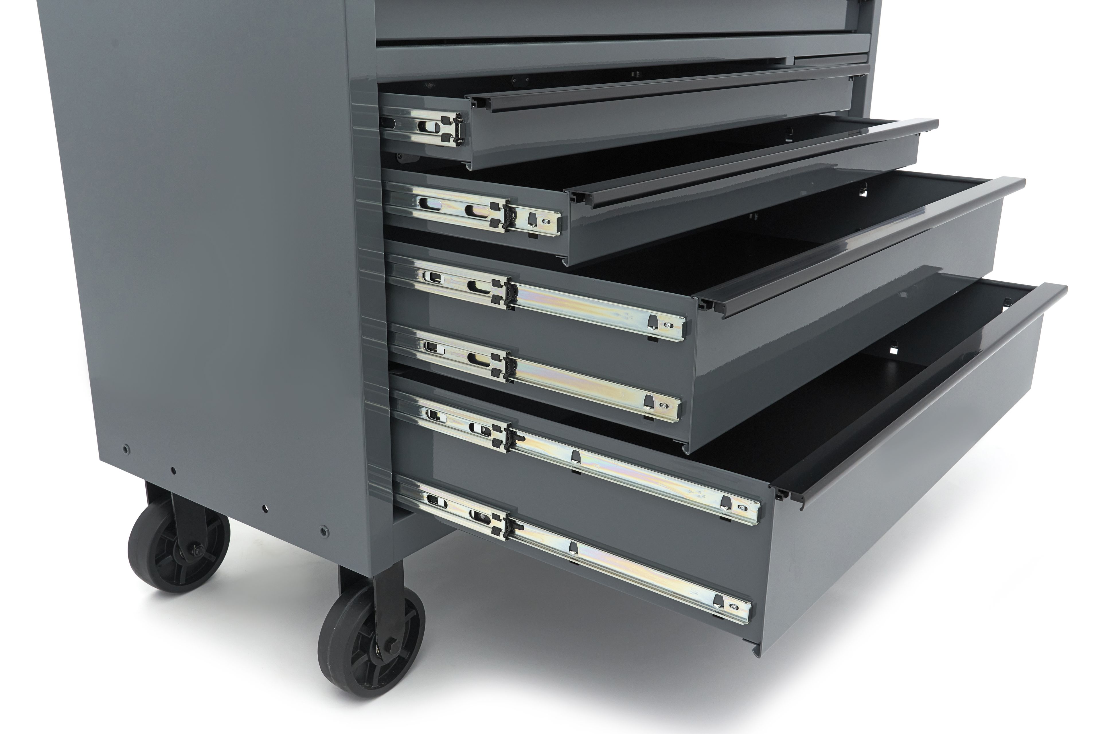 HBM gereedschapswagen, 8 laden, 142 cm, grijs Image 11