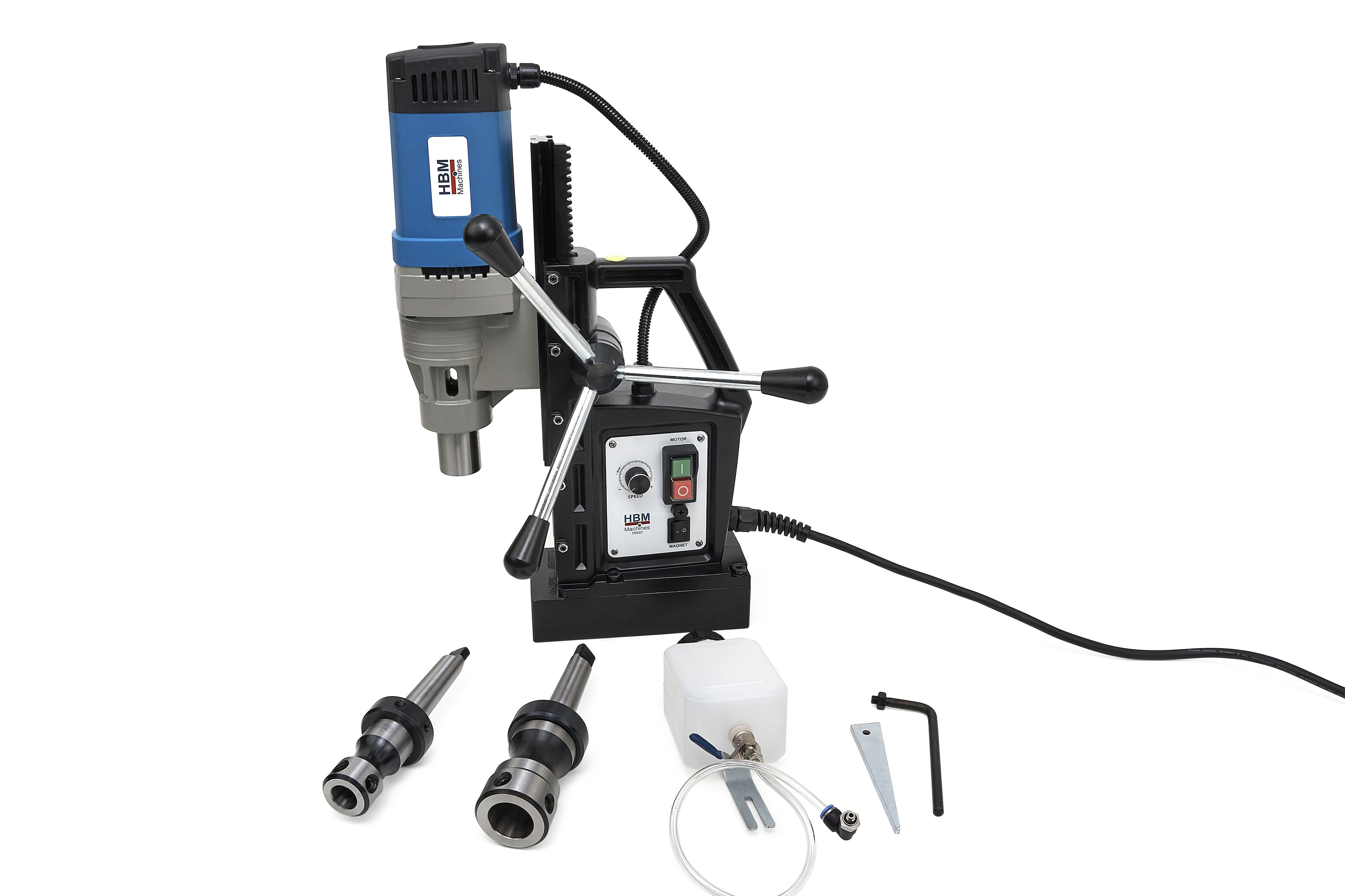 HBM 80 mm Professionele Magneetboormachine met Variabel Toerental Image 6