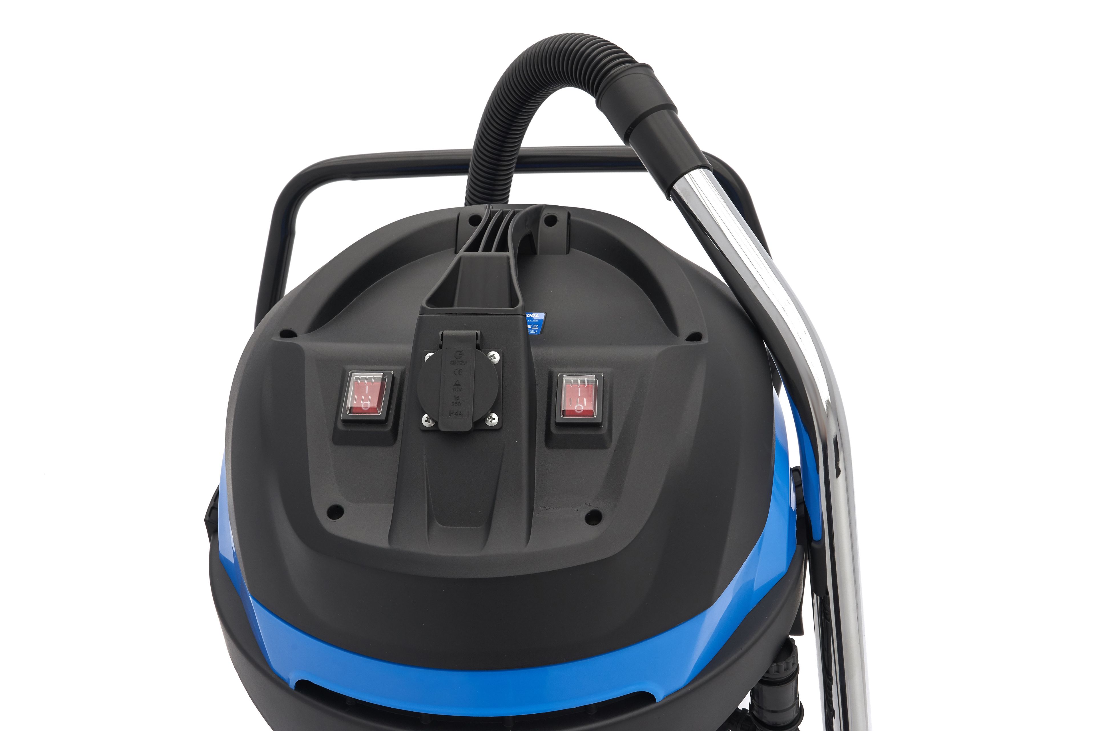 HBM 100 Liter 2400 W Professionele Bouwstofzuiger met 2 motoren Image 12