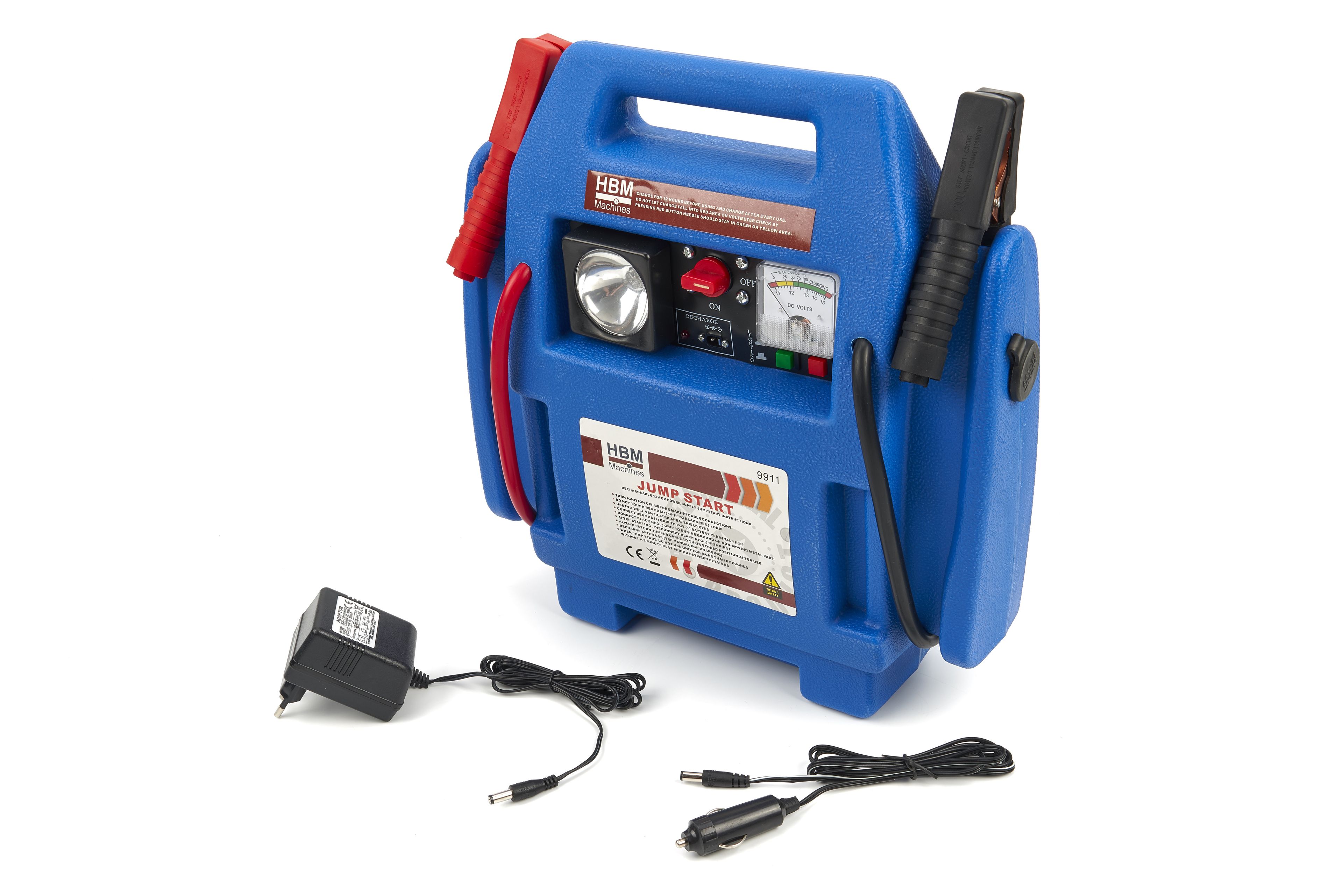HBM 4 in 1 Avviatore di emergenza Powerstation 12V - 20AH