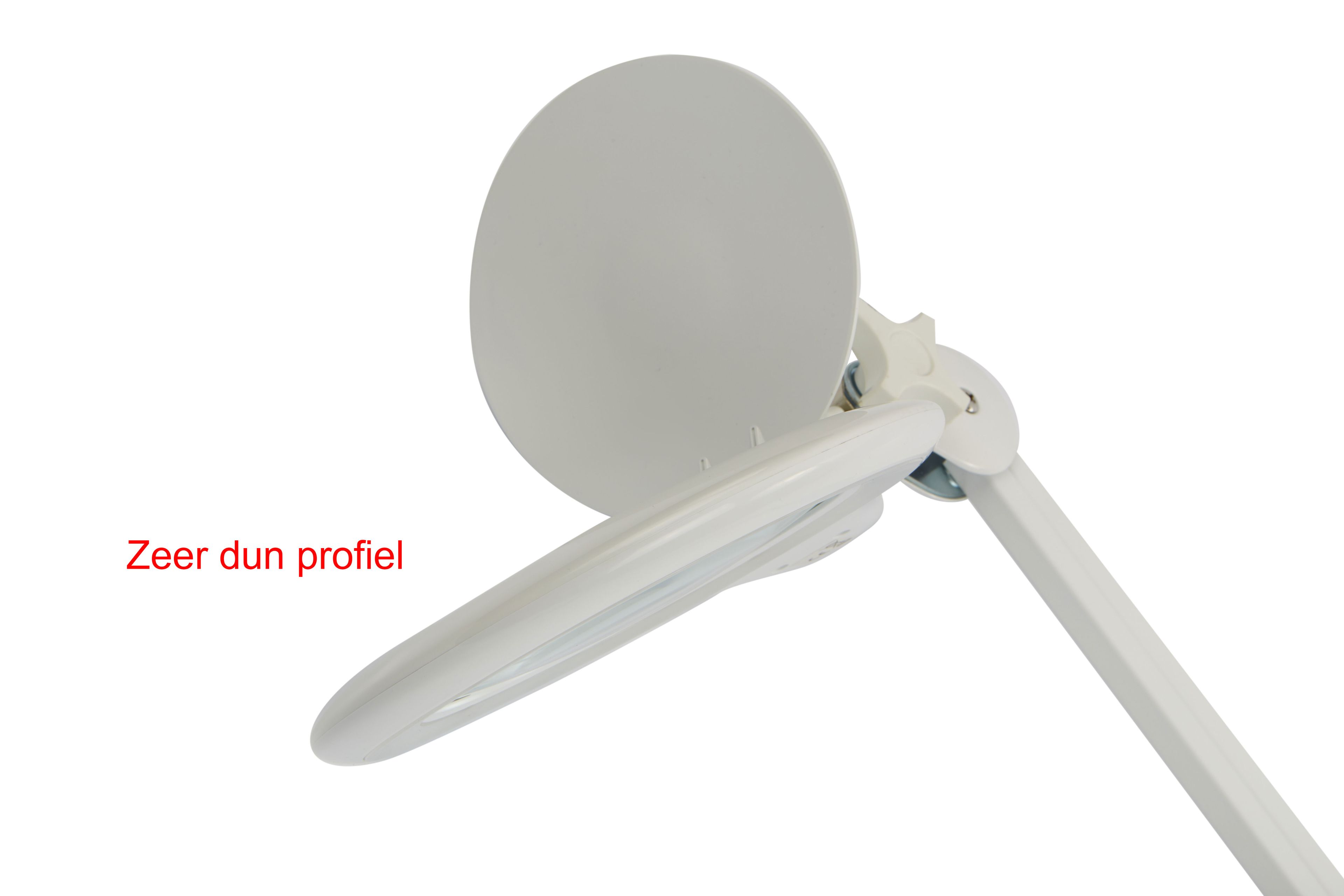 HBM lampe loupe LED réglable 3800 lumens avec variateur et pince de table Image 4