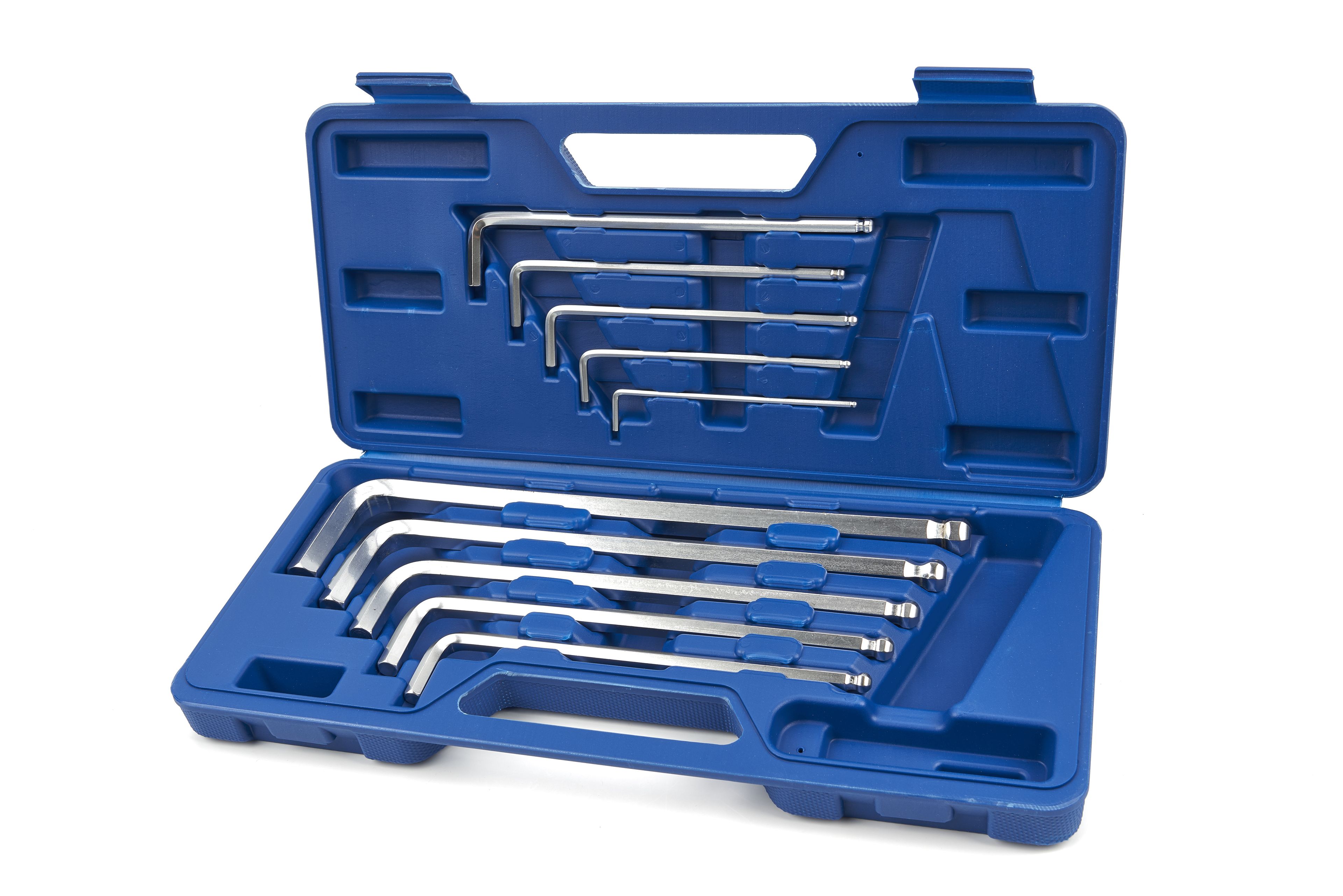 HBM 10-teiliger langer metrischer Winkelschraubendreher-Satz BIG Sizes