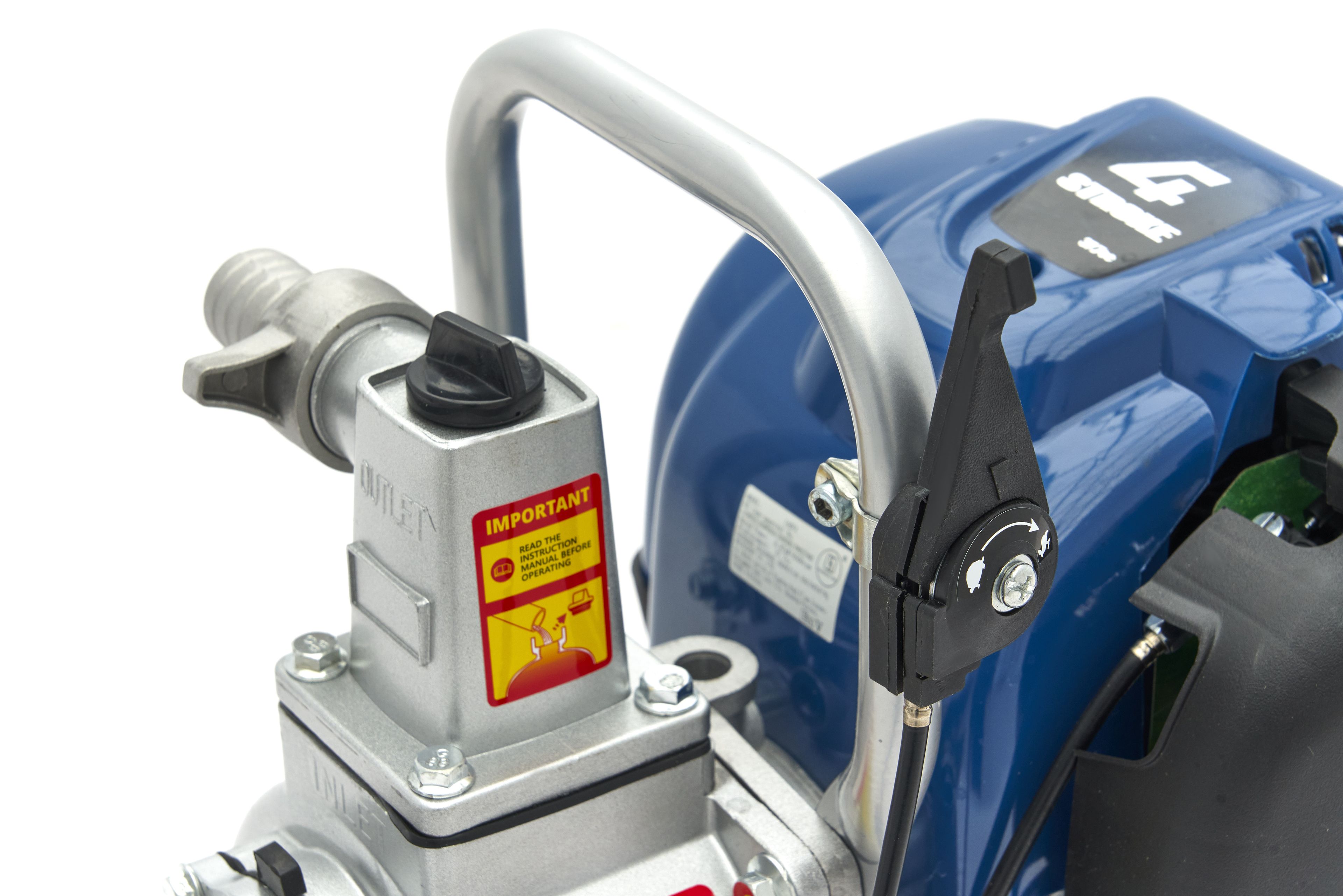 Bomba de agua HBM motor de gasolina de 4 tiempos Image 9