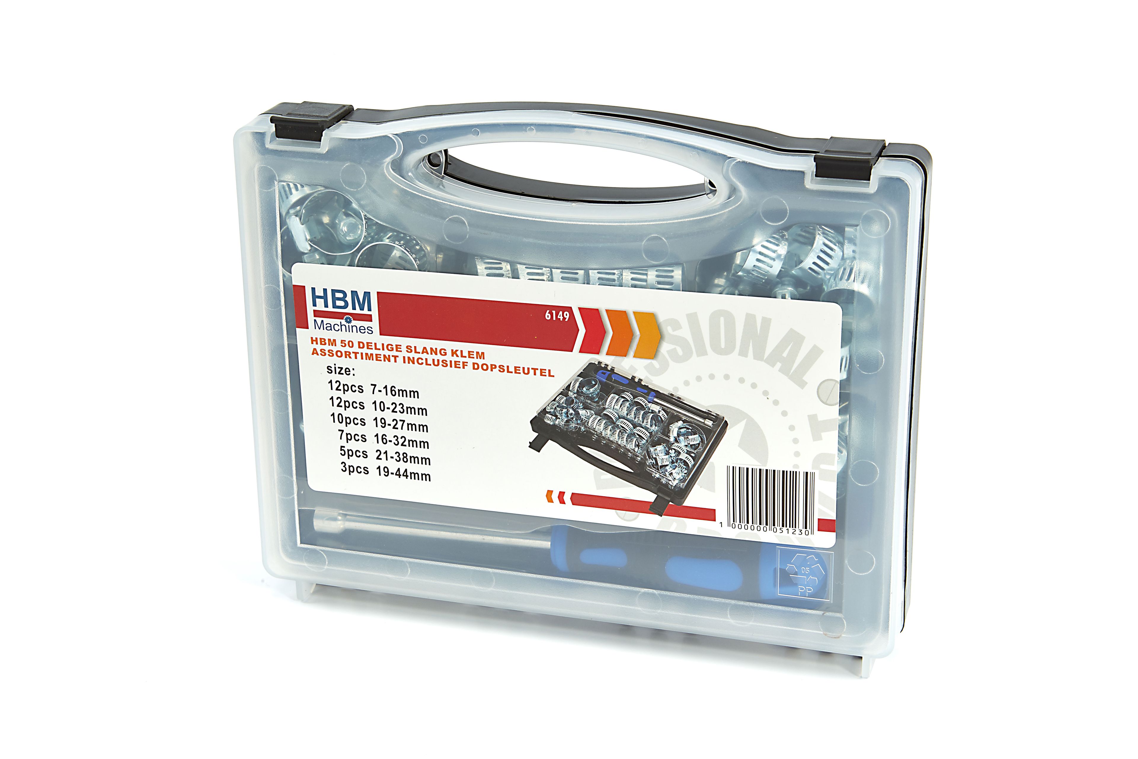 HBM 50 Schlauchschellensatz inklusive Steckschlüssel Image 5