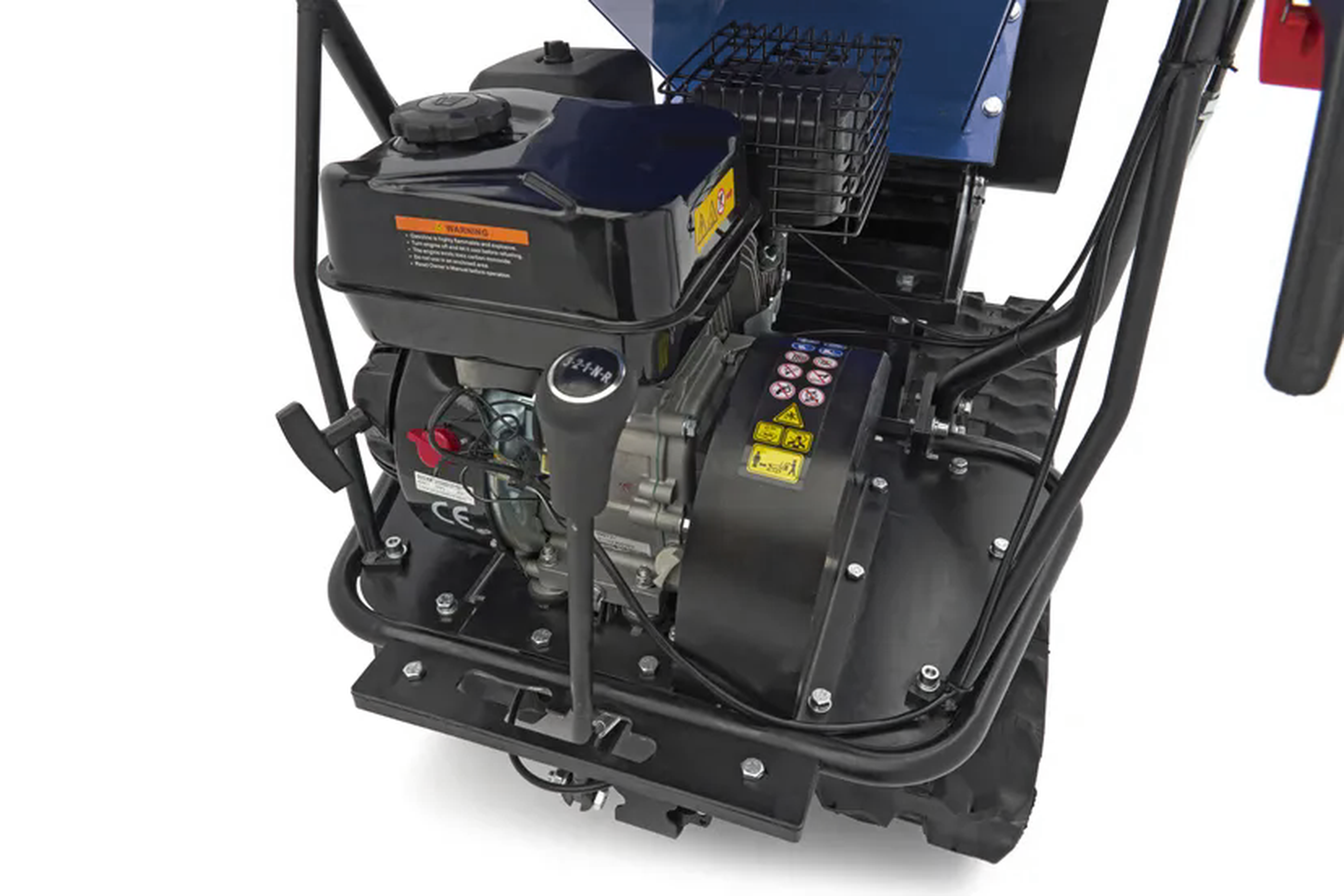 Broyeur à essence HBM Professional 4 Stroke 15 HP - 420 cc - Broyeur de bois sur chenilles Image 15