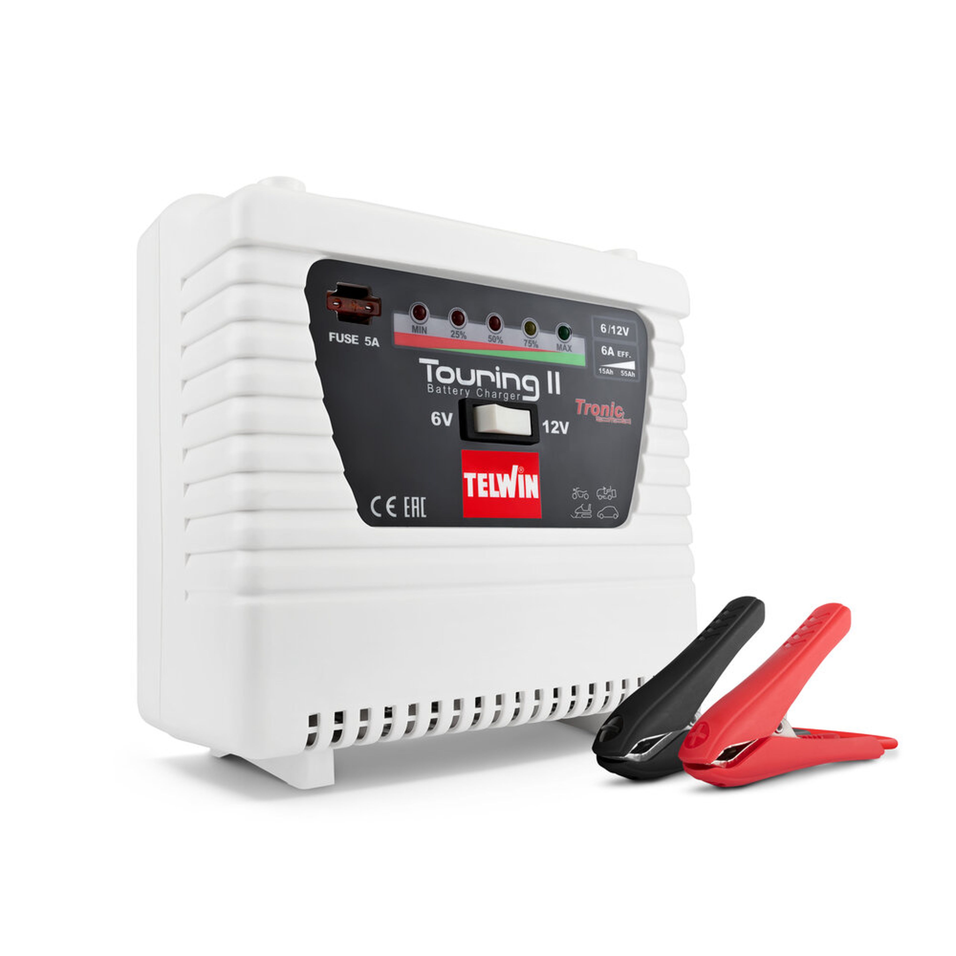 Telwin acculader Touring 11 230V 6V/12V Image 2