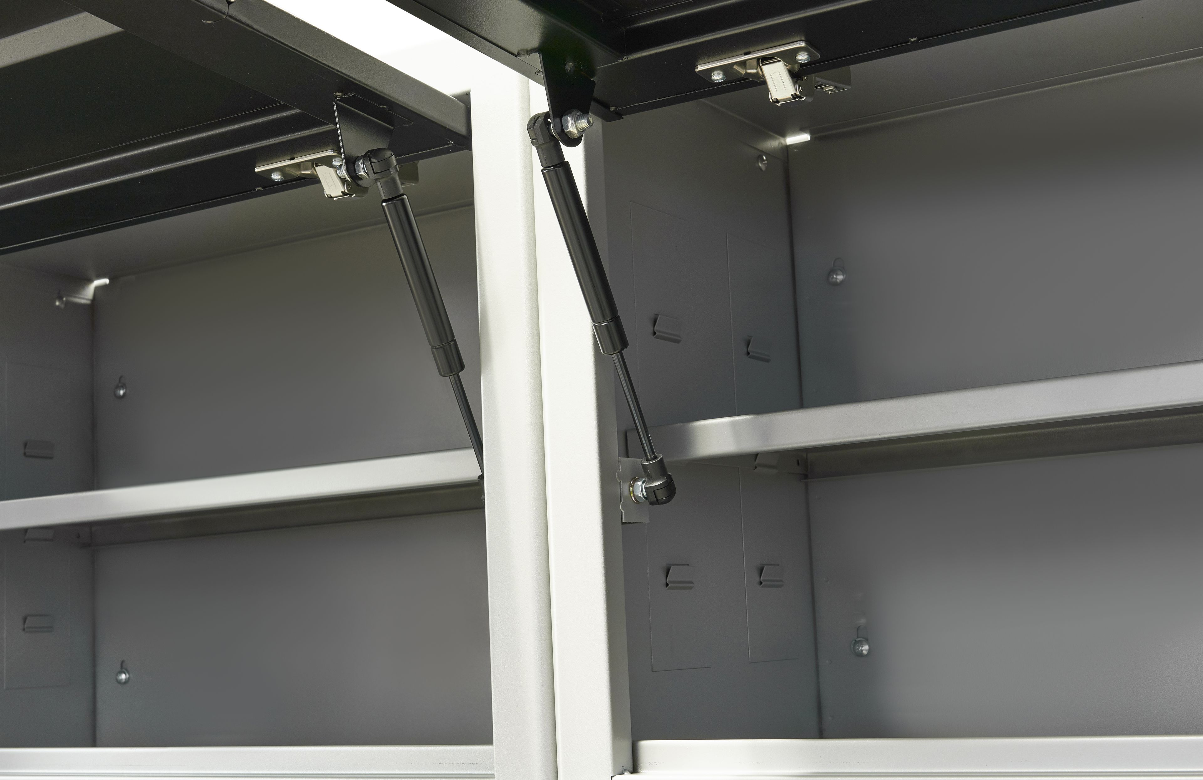 HBM professional deluxe modulair werkplaatssysteem, 9-delig, zwart rood Image 12