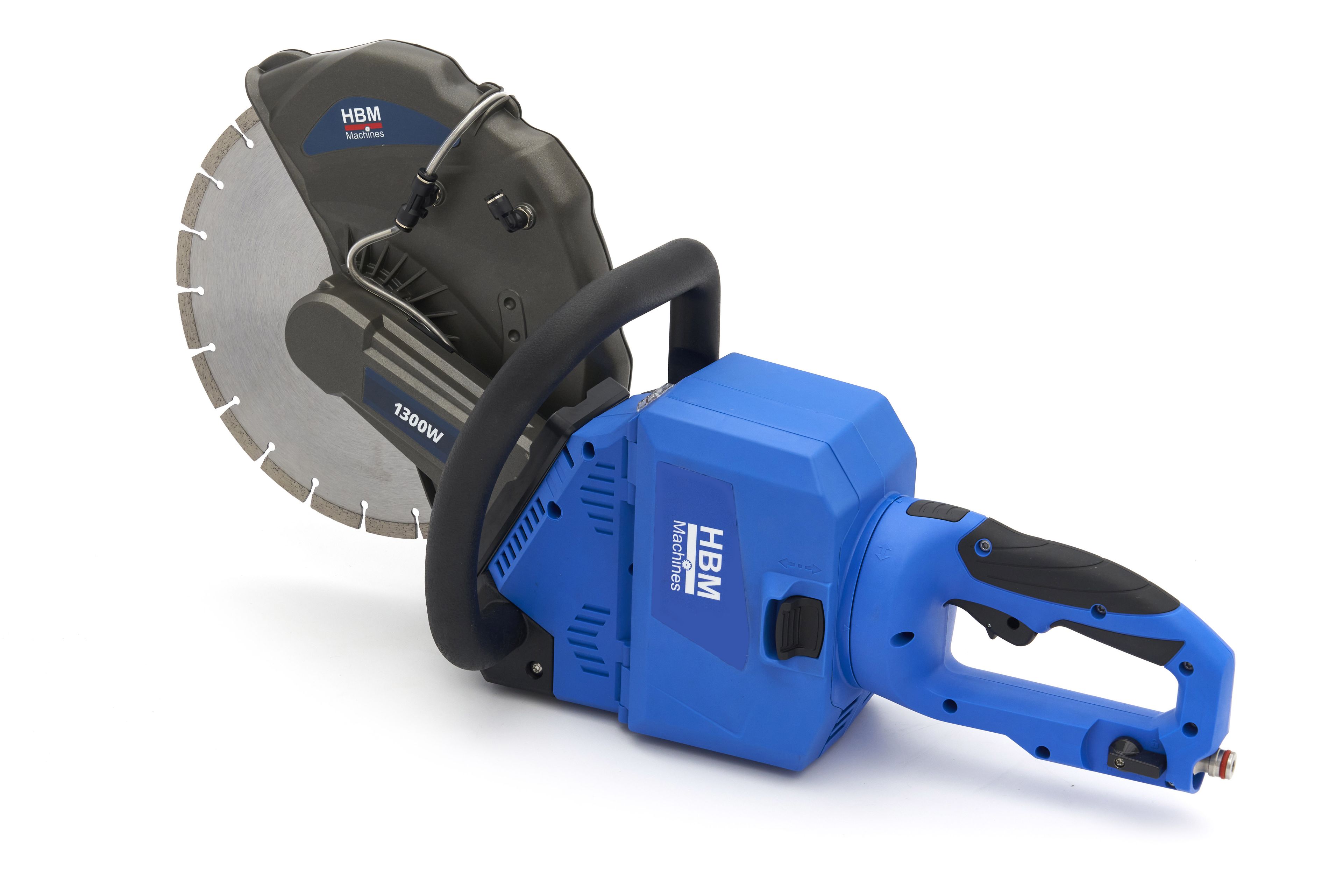 Sierra de hormigón profesional HBM de batería, sierra de cinta, cortadora de motor 40 Voltios 5,0 Ah Power20.5 Image 2